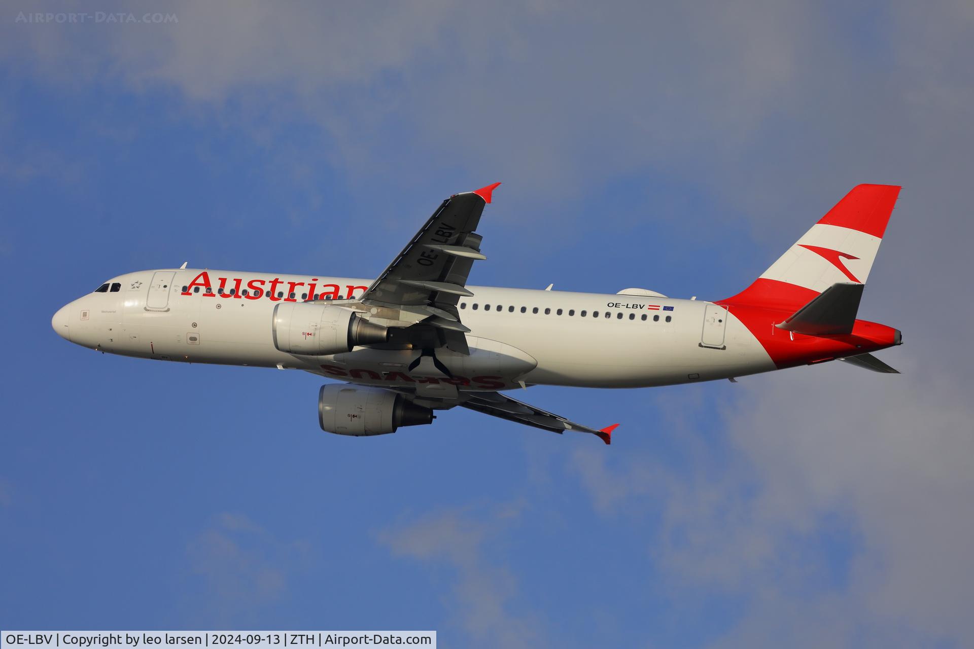 OE-LBV, 2000 Airbus A320-214 C/N 1385, Zakynthos 13.9.2024-