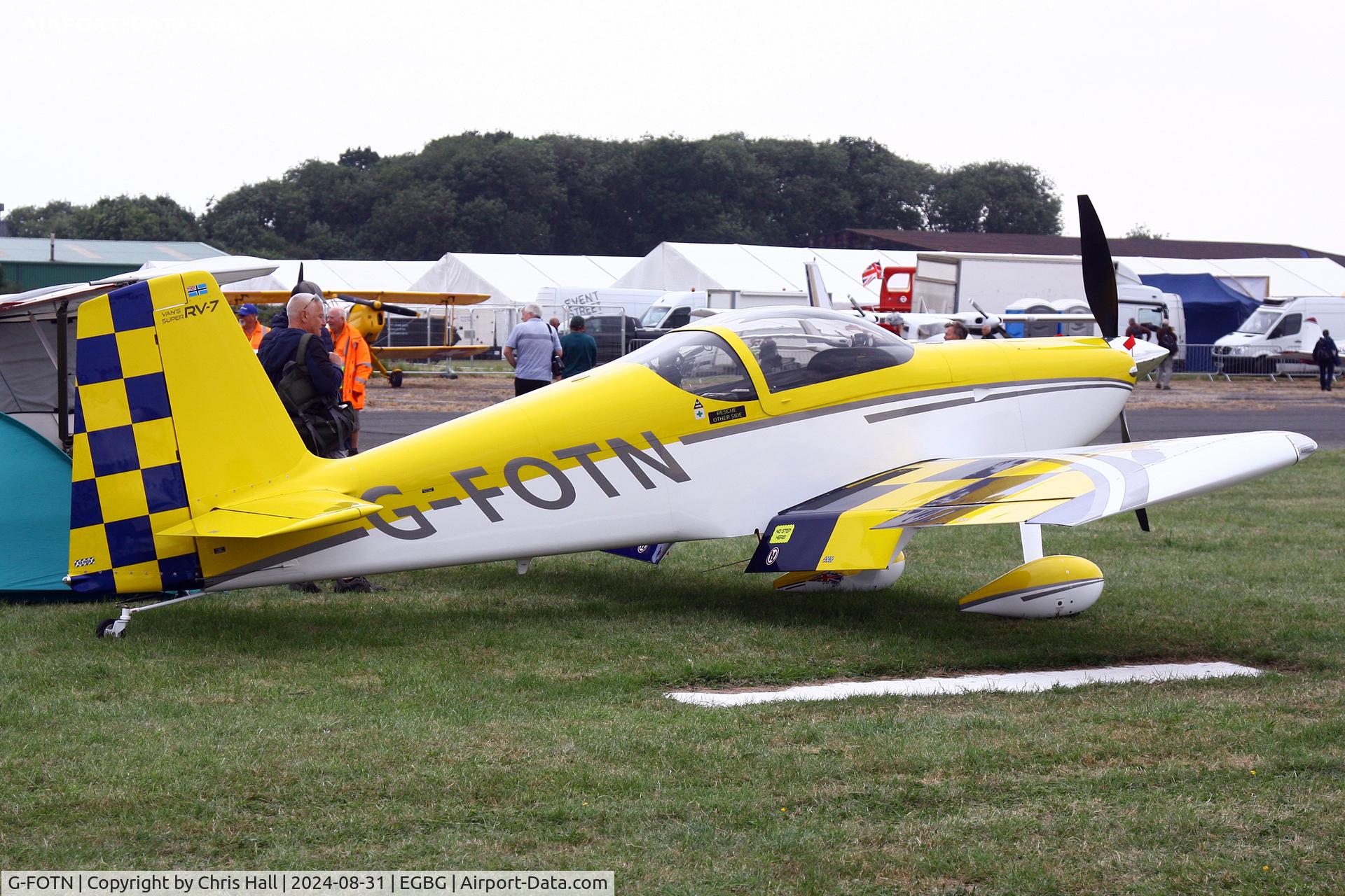 G-FOTN, 2019 Vans RV-7 C/N LAA 323-15244, LAA Rally 2024, Leicester