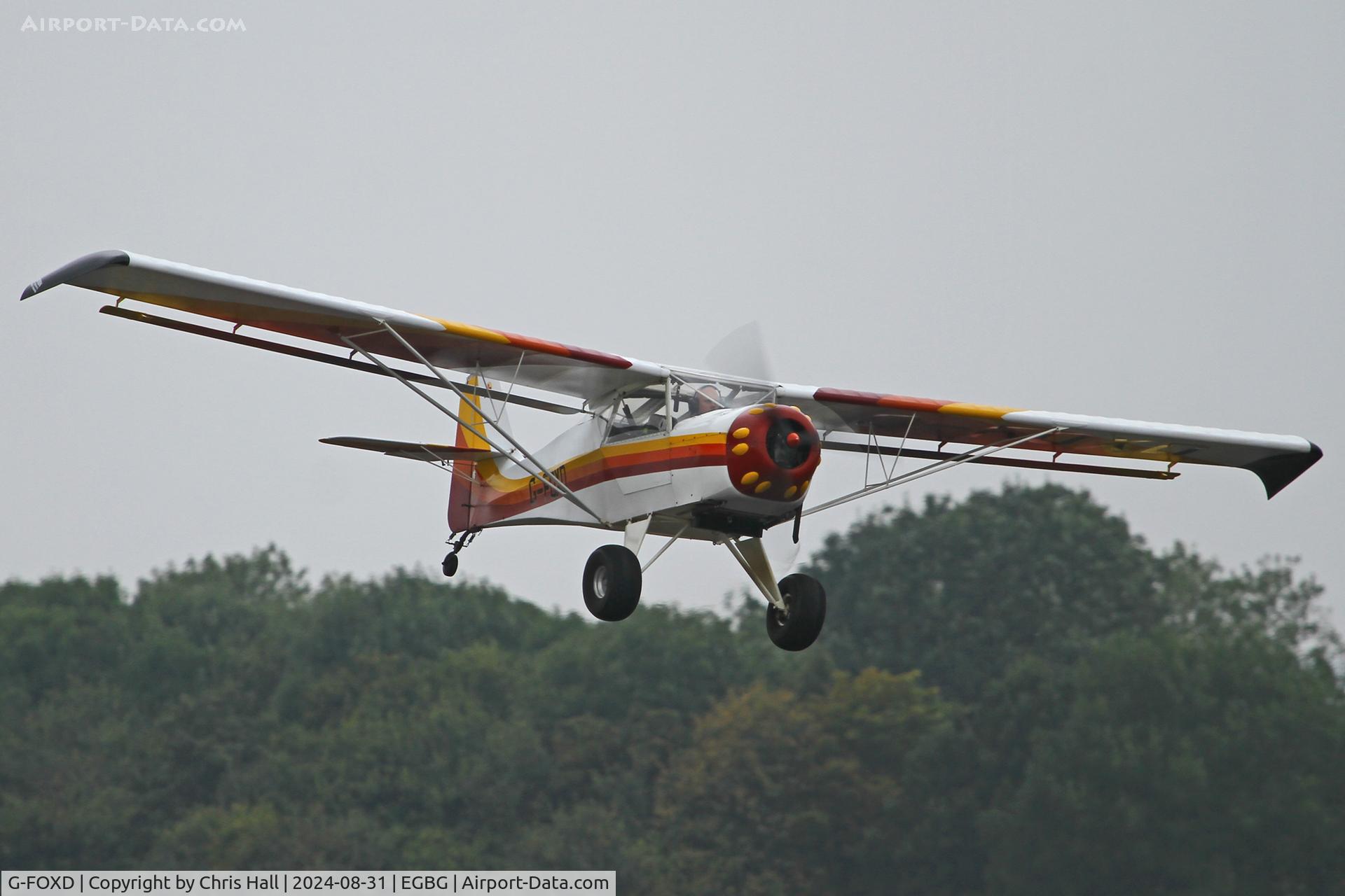 G-FOXD, 1996 Denney Kitfox MK2 C/N PFA 172-11618, LAA Rally 2024, Leicester