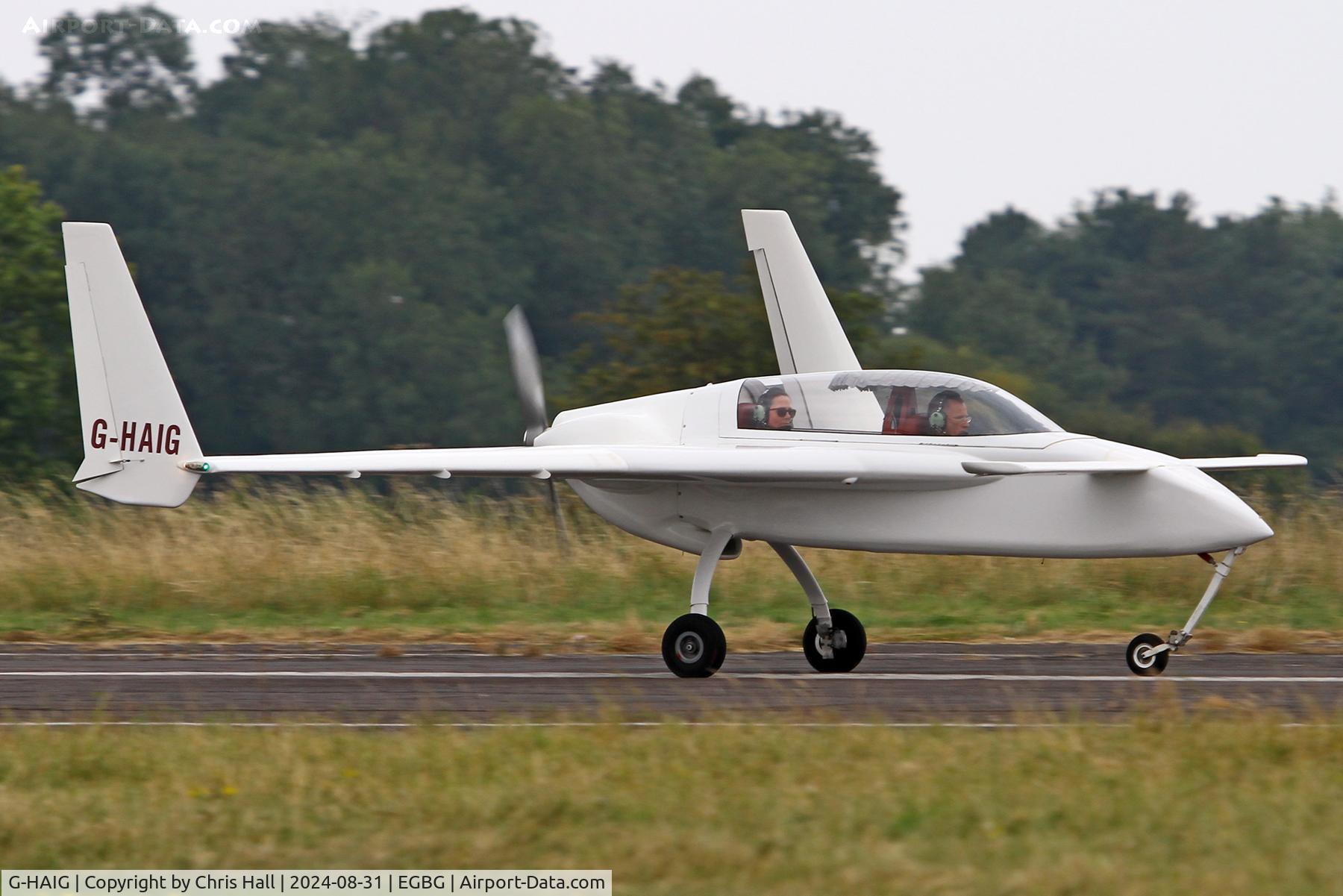 G-HAIG, 1989 Rutan Long-EZ C/N PFA 074A-11149, LAA Rally 2024, Leicester