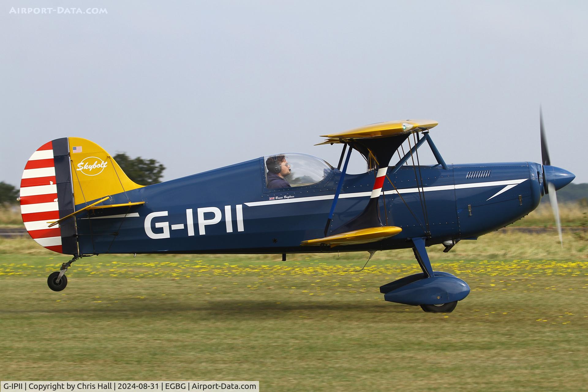 G-IPII, 1989 Steen Skybolt 1A C/N J P 1, LAA Rally 2024, Leicester