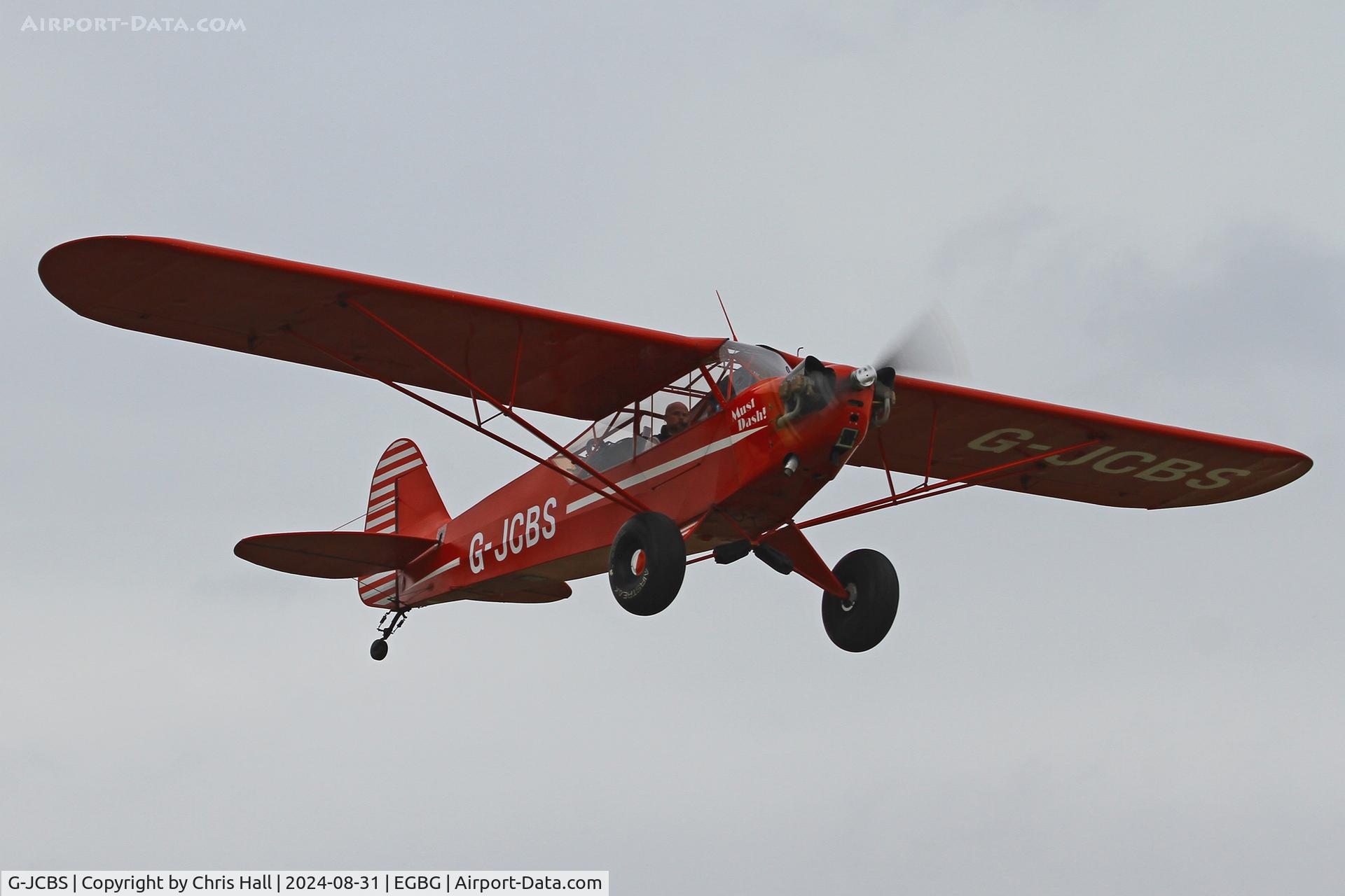 G-JCBS, 1945 Piper J3C-65 Cub Cub C/N 16317, LAA Rally 2024, Leicester