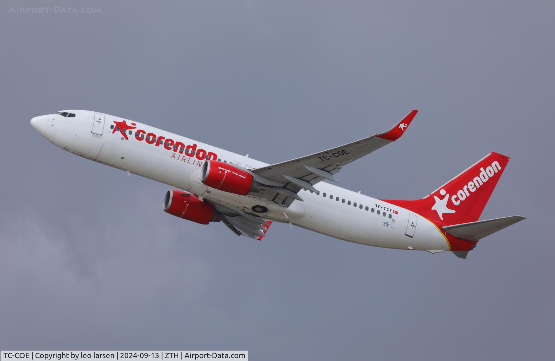 TC-COE, 2011 Boeing 737-86J C/N 36881, Zakynthos 13.9.2024