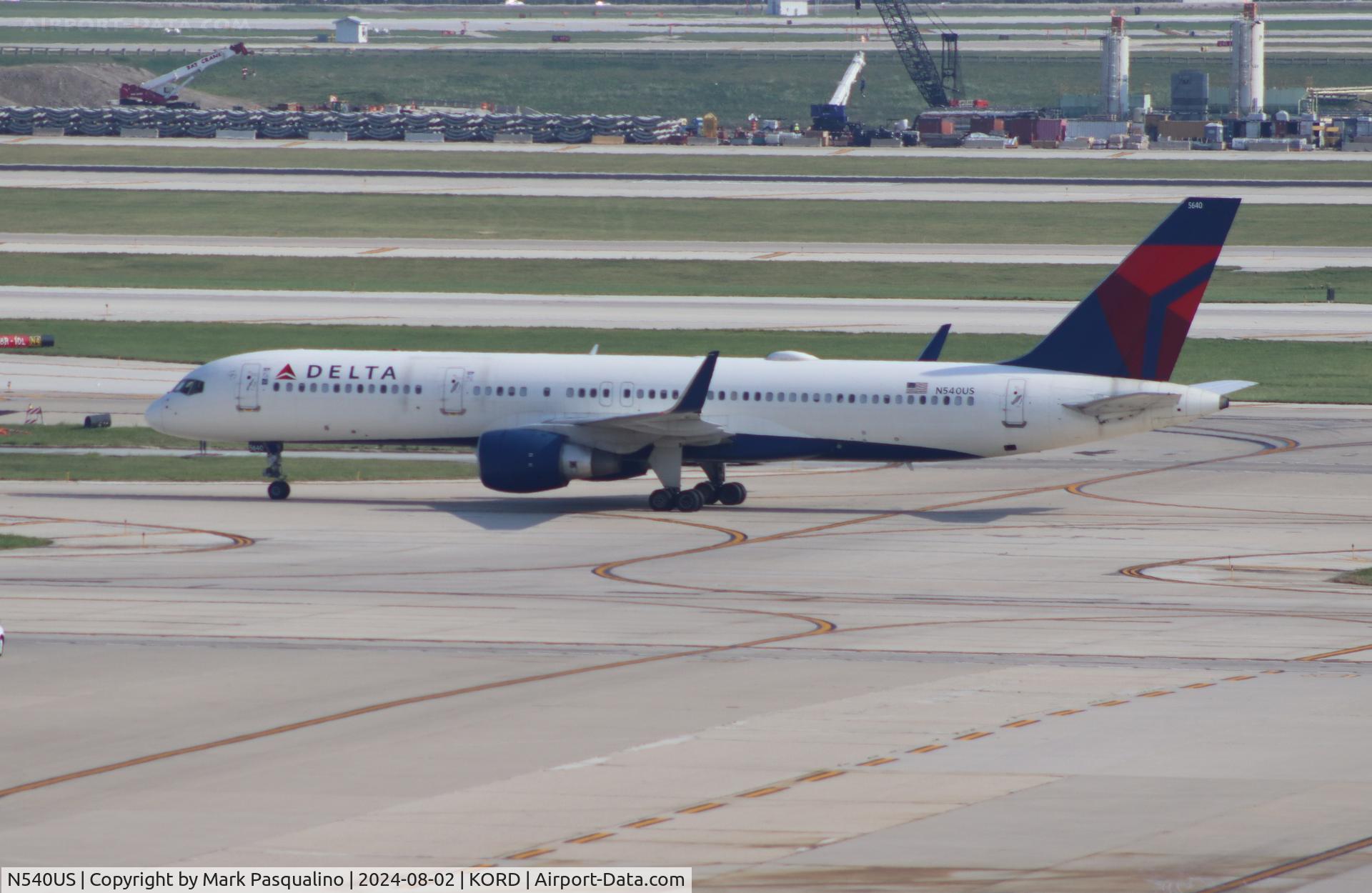N540US, 1996 Boeing 757-251 C/N 26487, Boeing 757-251