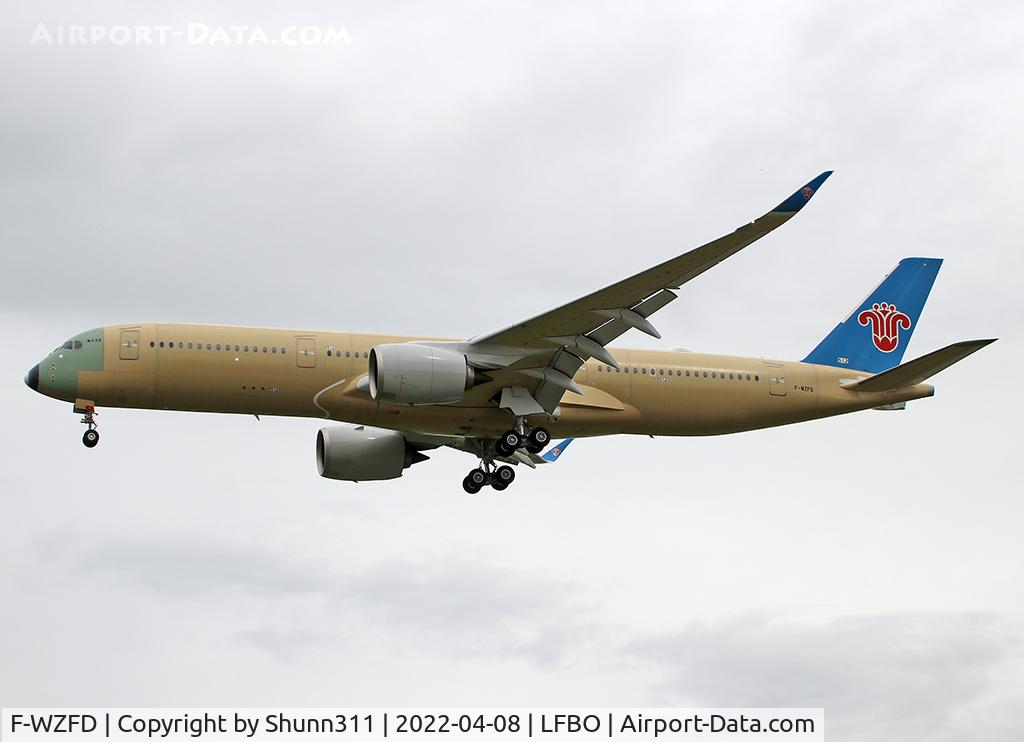 F-WZFD, 2022 Airbus A350-941 C/N 0512, C/n 0512 - For China Southern Airlines as B-32AV