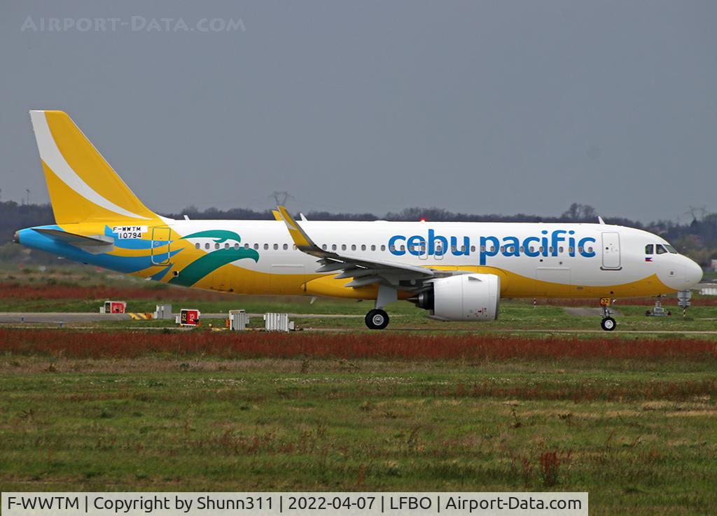 F-WWTM, 2022 Airbus A320-271N C/N 10794, C/n 10794 - To be RP-C4132