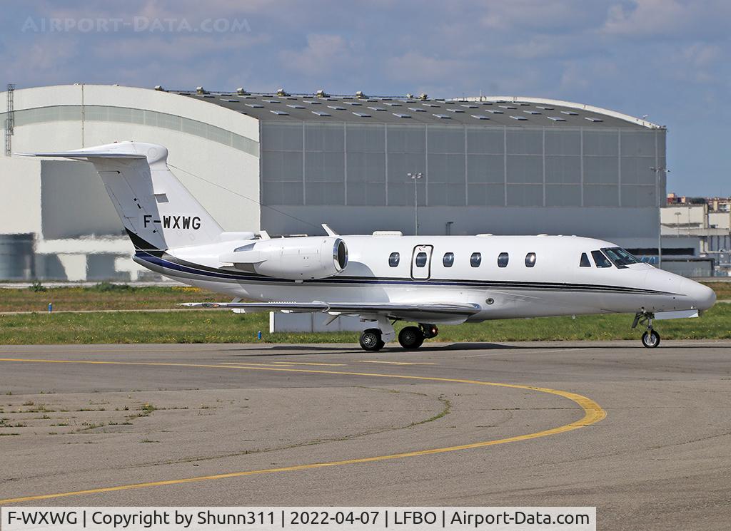 F-WXWG, 1999 Cessna 650 Citation VII C/N 650-7104, Re-registered as test... For Airbus... Ex. VH-ING