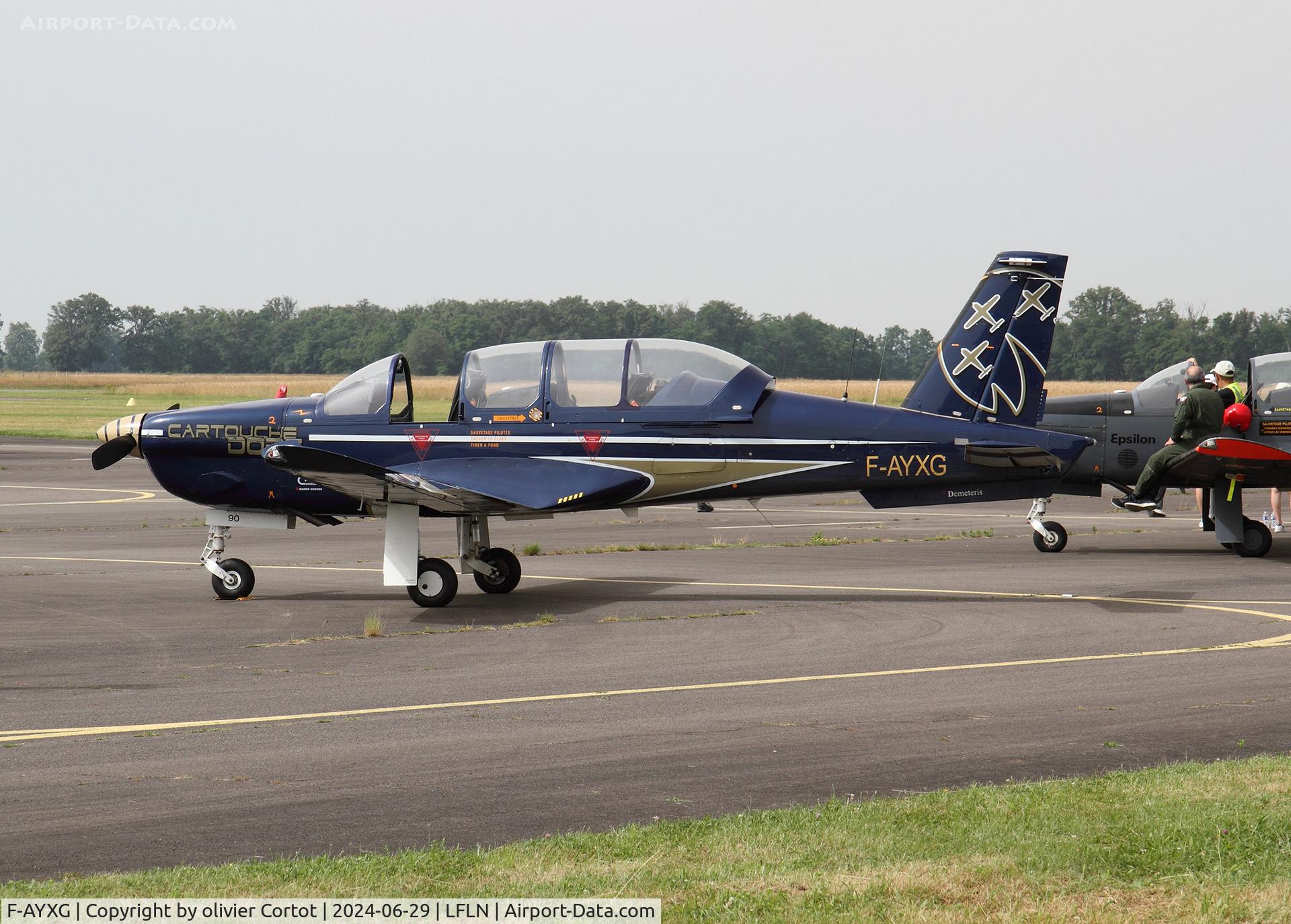 F-AYXG, Socata TB-30 Epsilon C/N 90, Saint Yan 2024