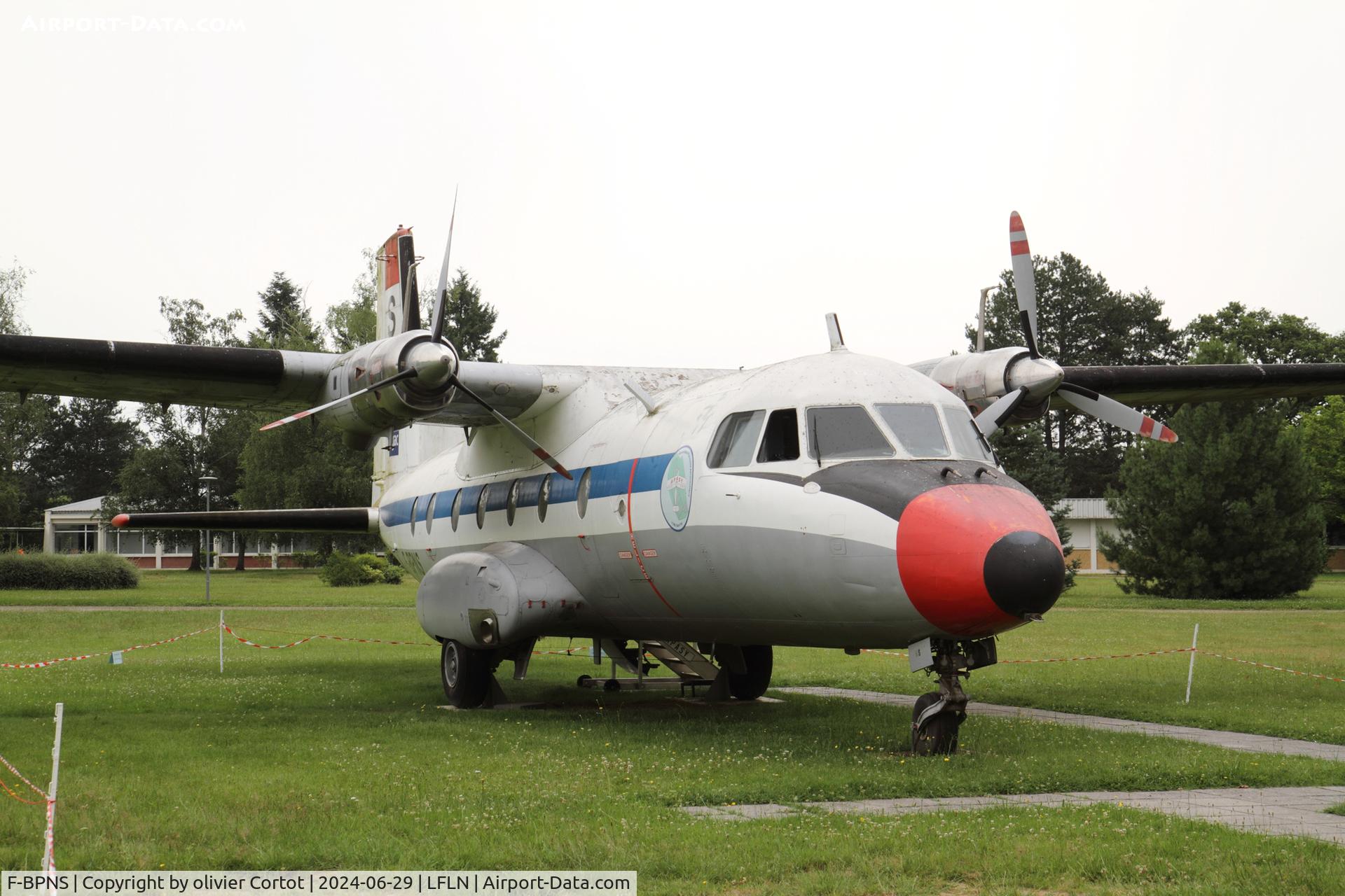F-BPNS, Nord 262A-32 C/N 30, Saint Yan 2024
