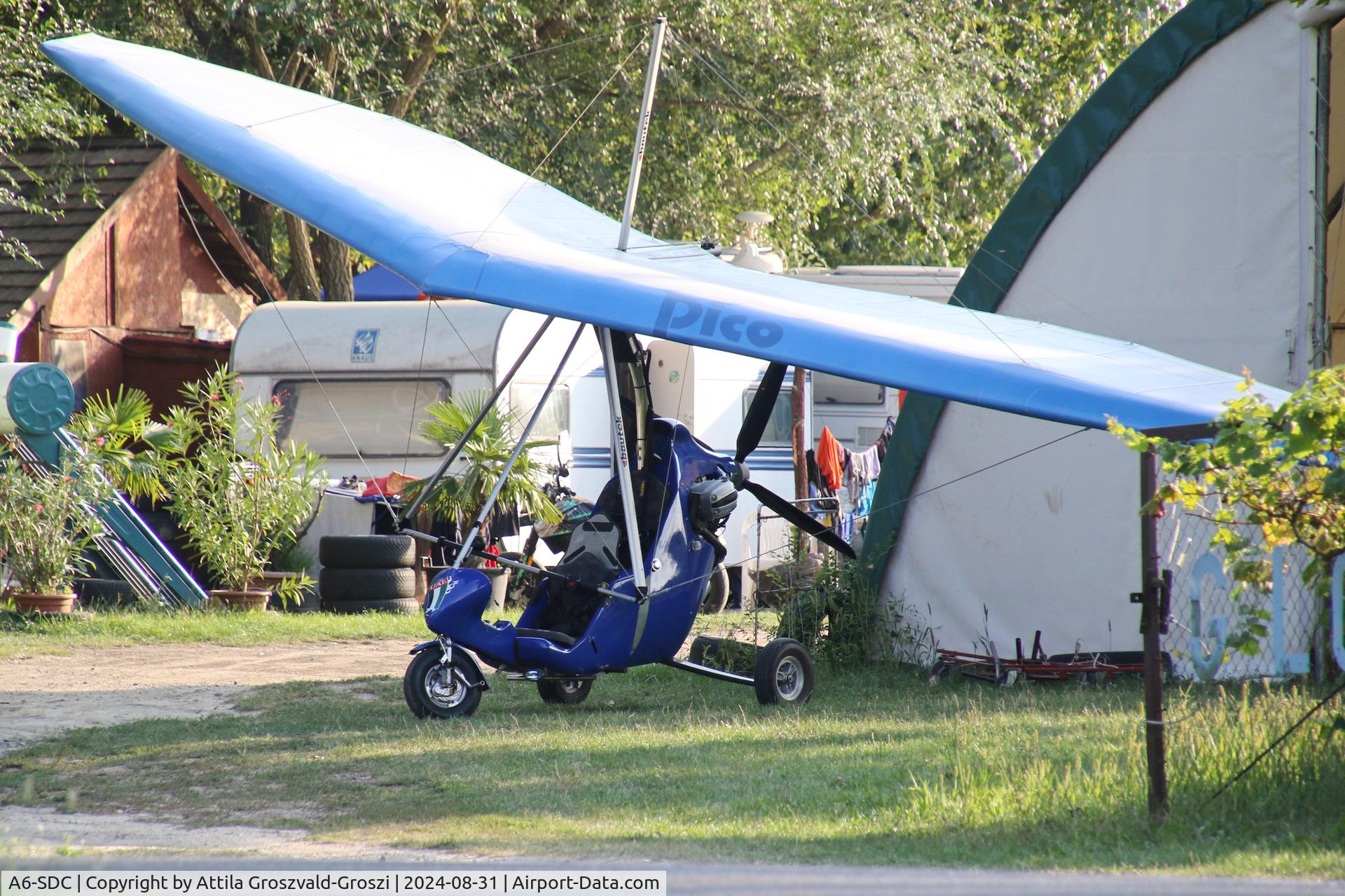 A6-SDC, 2009 AirTrike Eagle V / Bautek Pico C/N 003WEX09/120368, AeroGlobus Airport, Dunabogdány - Hungary