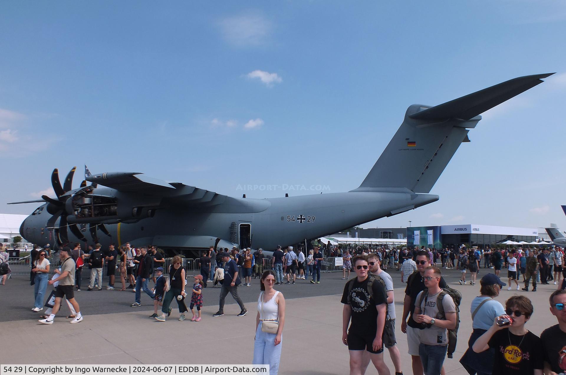 54 29, 2019 Airbus A400M-180 Atlas C/N 090, Airbus A400M-180 Atlas of the Luftwaffe (German Air Force) at ILA 2024, Berlin