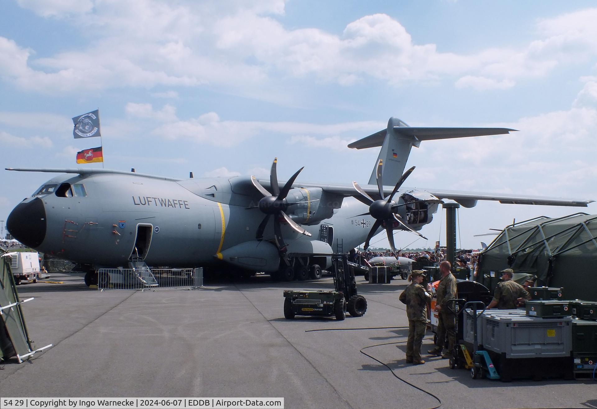 54 29, 2019 Airbus A400M-180 Atlas C/N 090, Airbus A400M-180 Atlas of the Luftwaffe (German Air Force) at ILA 2024, Berlin
