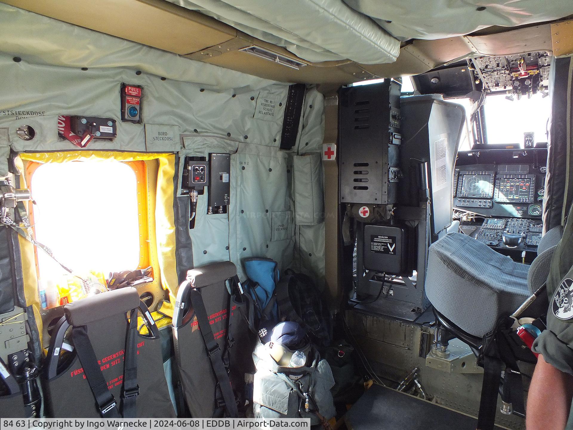 84 63, Sikorsky/VFW Fokker CH-53G C/N V65-061, Sikorsky CH-53GA (German Advanced) of the Luftwaffe (German Air Force) at ILA 2024, Berlin #i