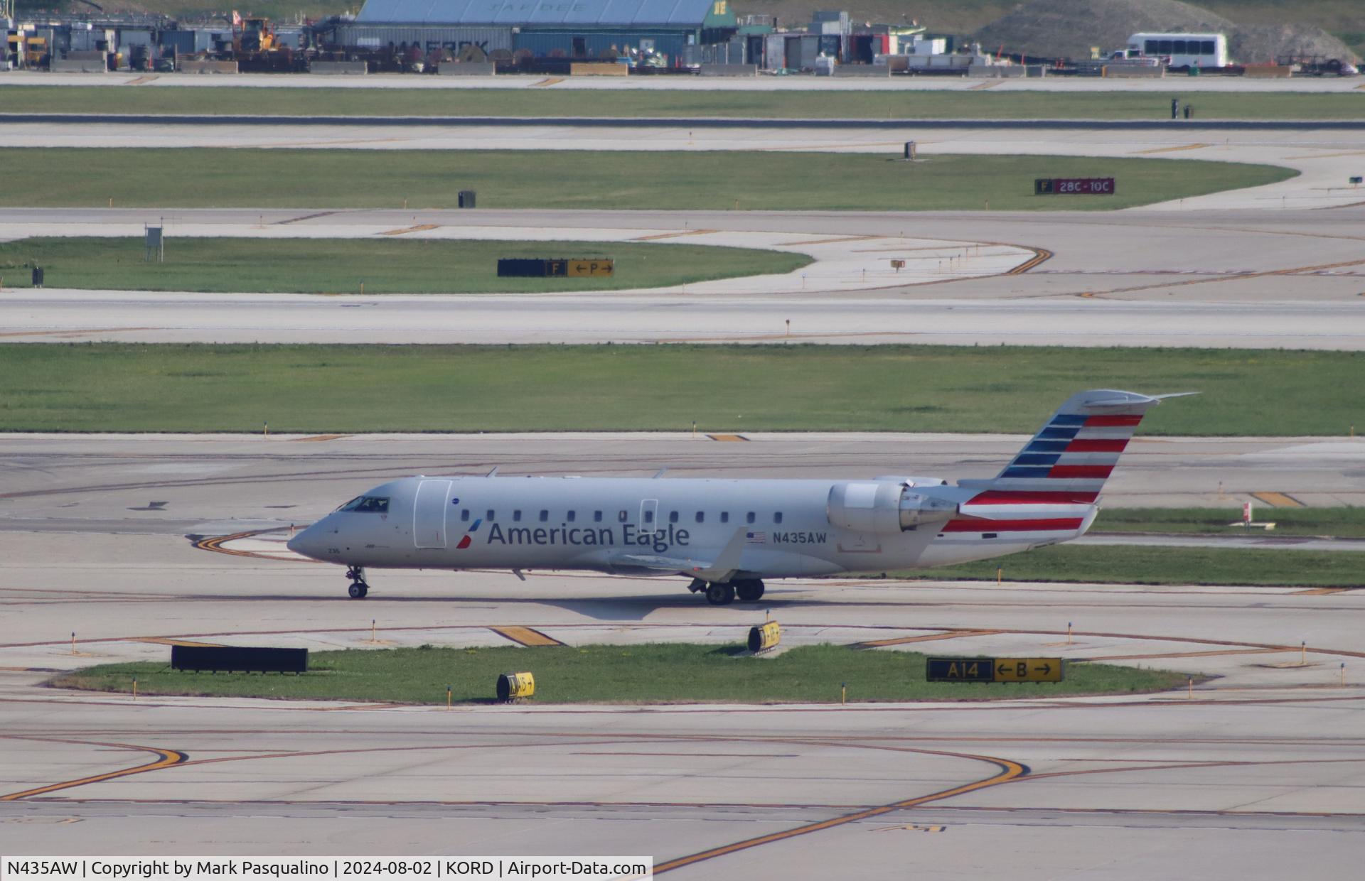 N435AW, 2002 Bombardier CRJ-200ER (CL-600-2B19) C/N 7724, CL-600-2B19
