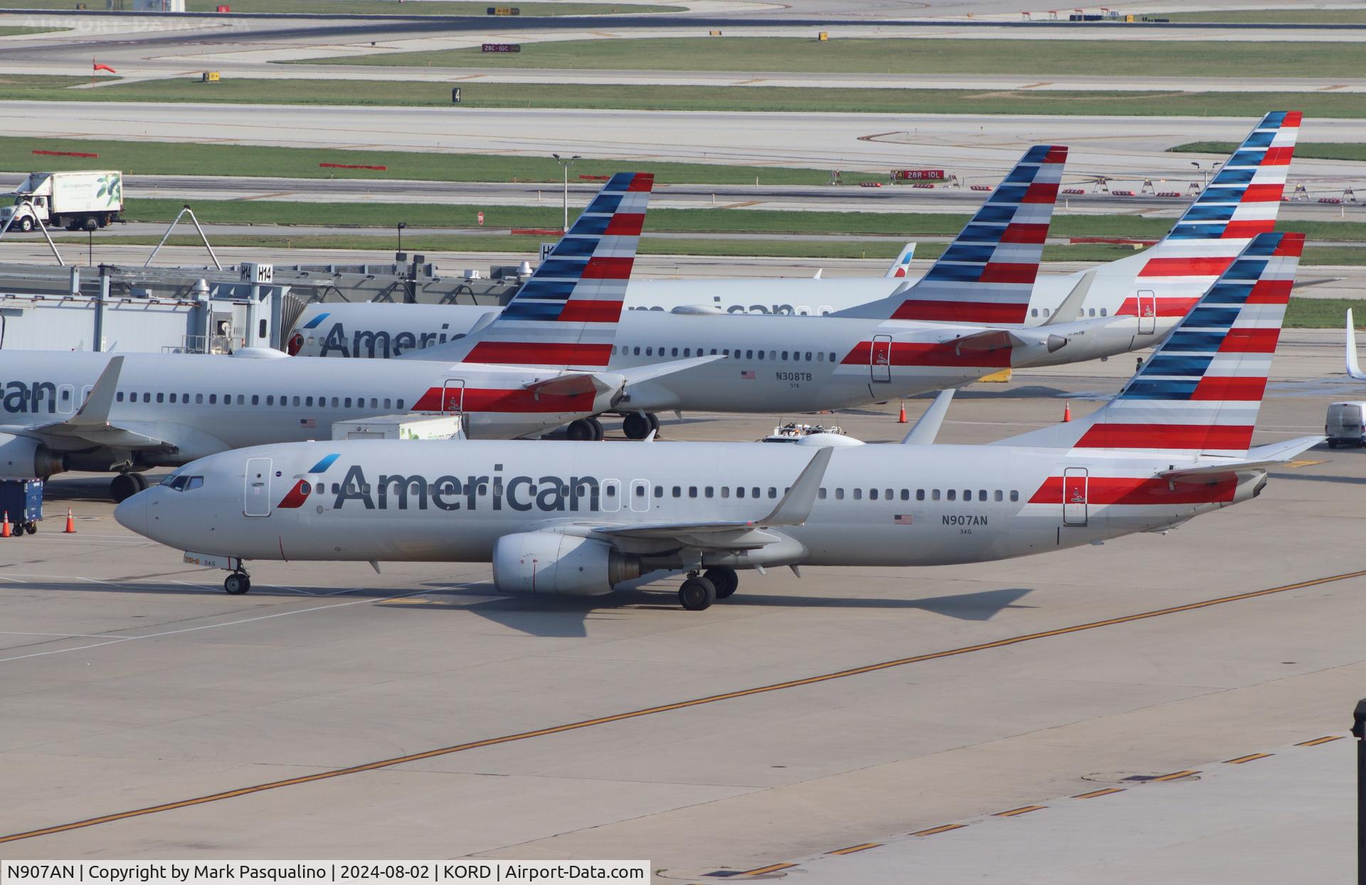 N907AN, 1999 Boeing 737-823 C/N 29509, Boeing 737-823