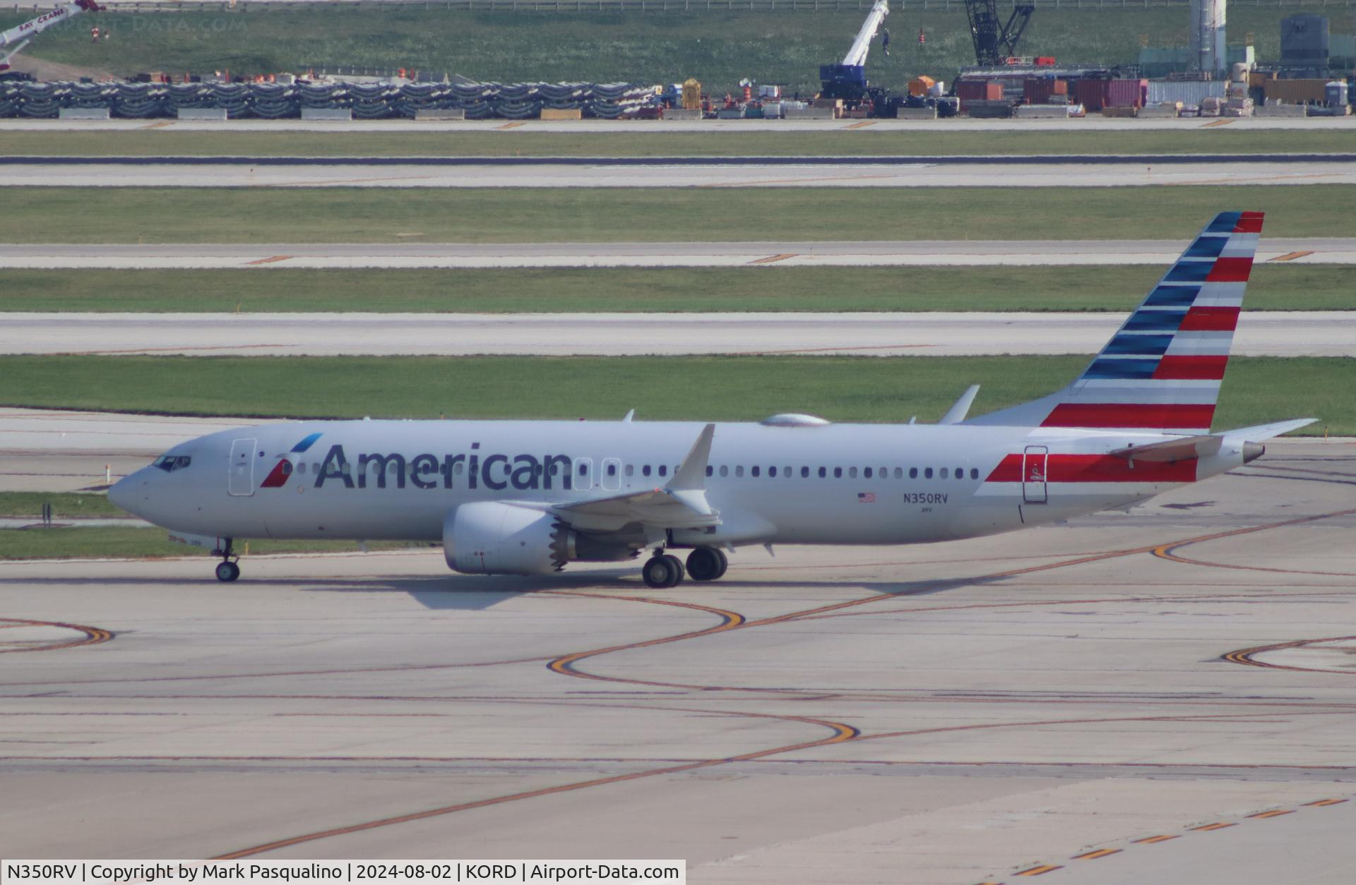N350RV, 2018 Boeing 737-8 MAX C/N 44462, Boeing 737-8 MAX
