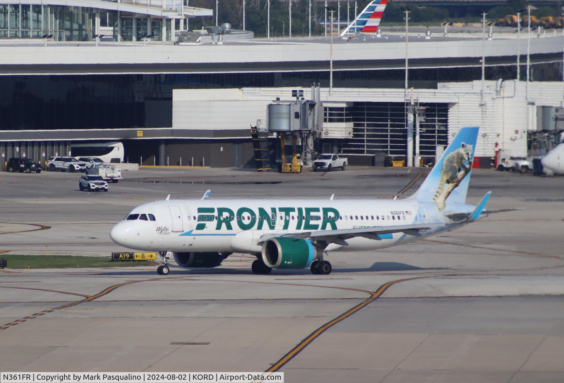 N361FR, 2019 Airbus A320-251N C/N 9221, Airbus A320-251N