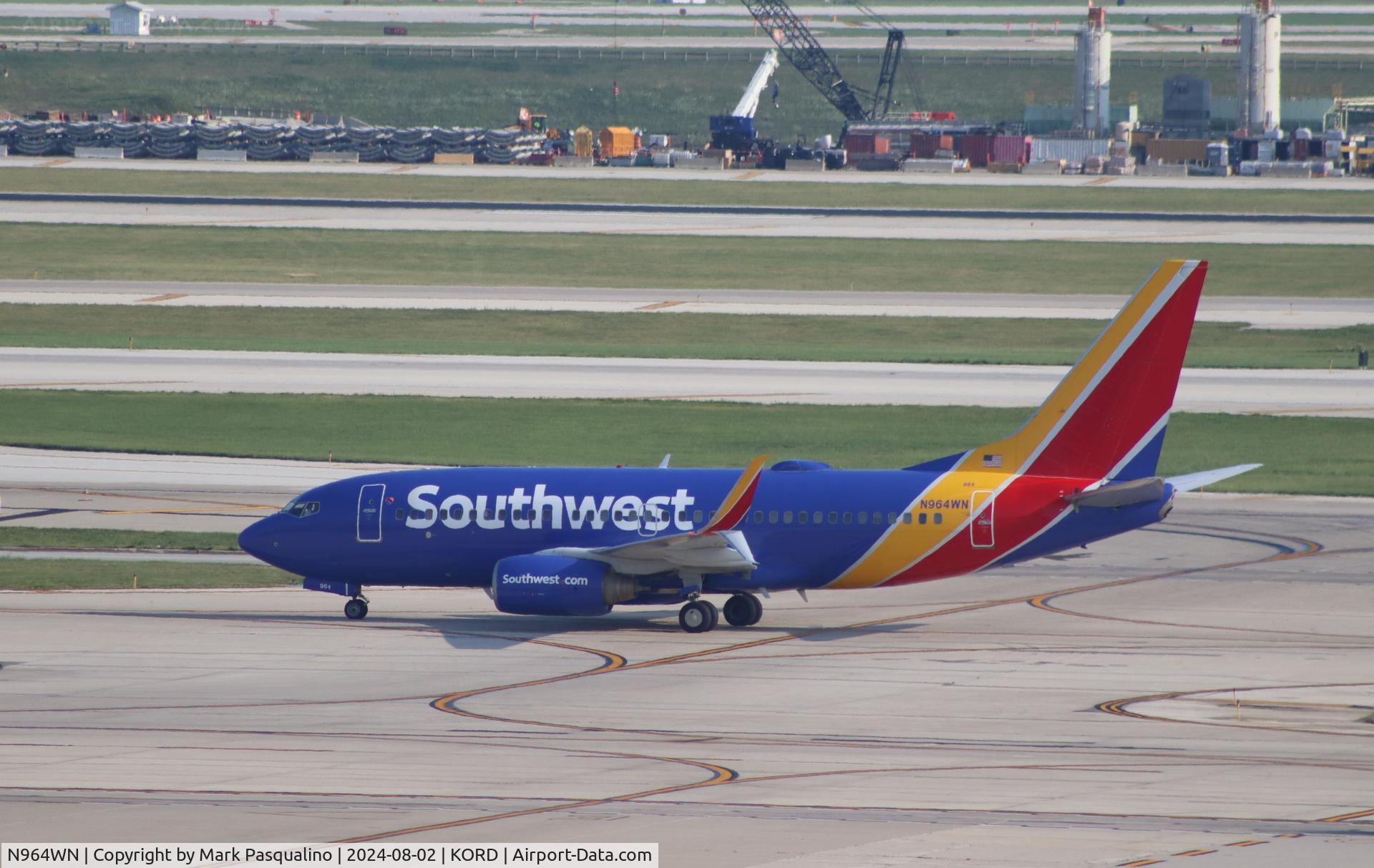 N964WN, 2011 Boeing 737-7H4 C/N 36965, Boeing 737-7H4
