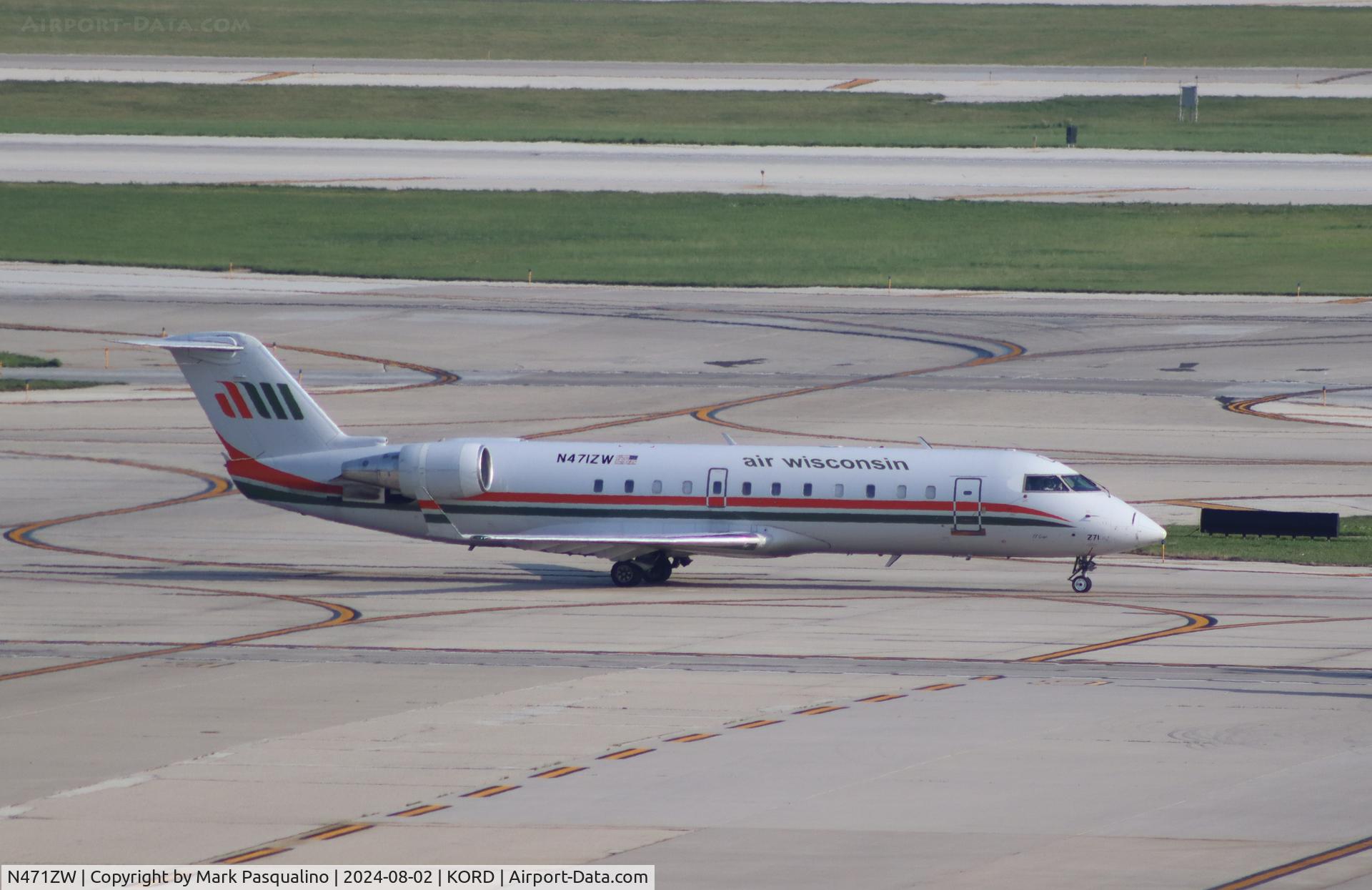 N471ZW, 2000 Bombardier CRJ-200ER (CL-600-2B19) C/N 7457, CL-600-2B19