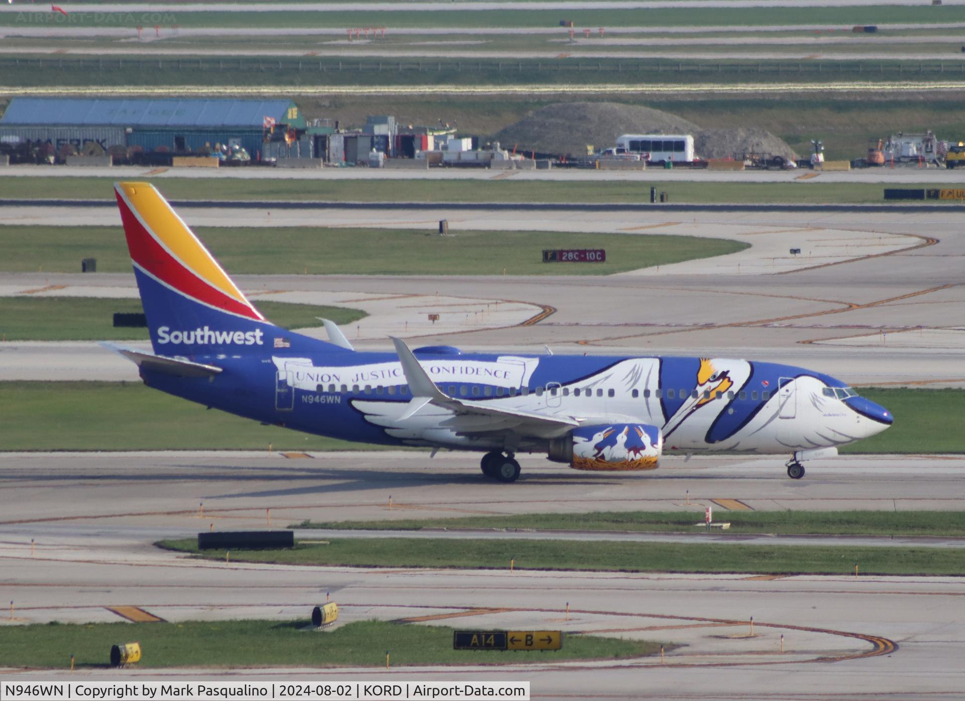 N946WN, 2010 Boeing 737-7H4 C/N 36918, Boeing 737-7H4