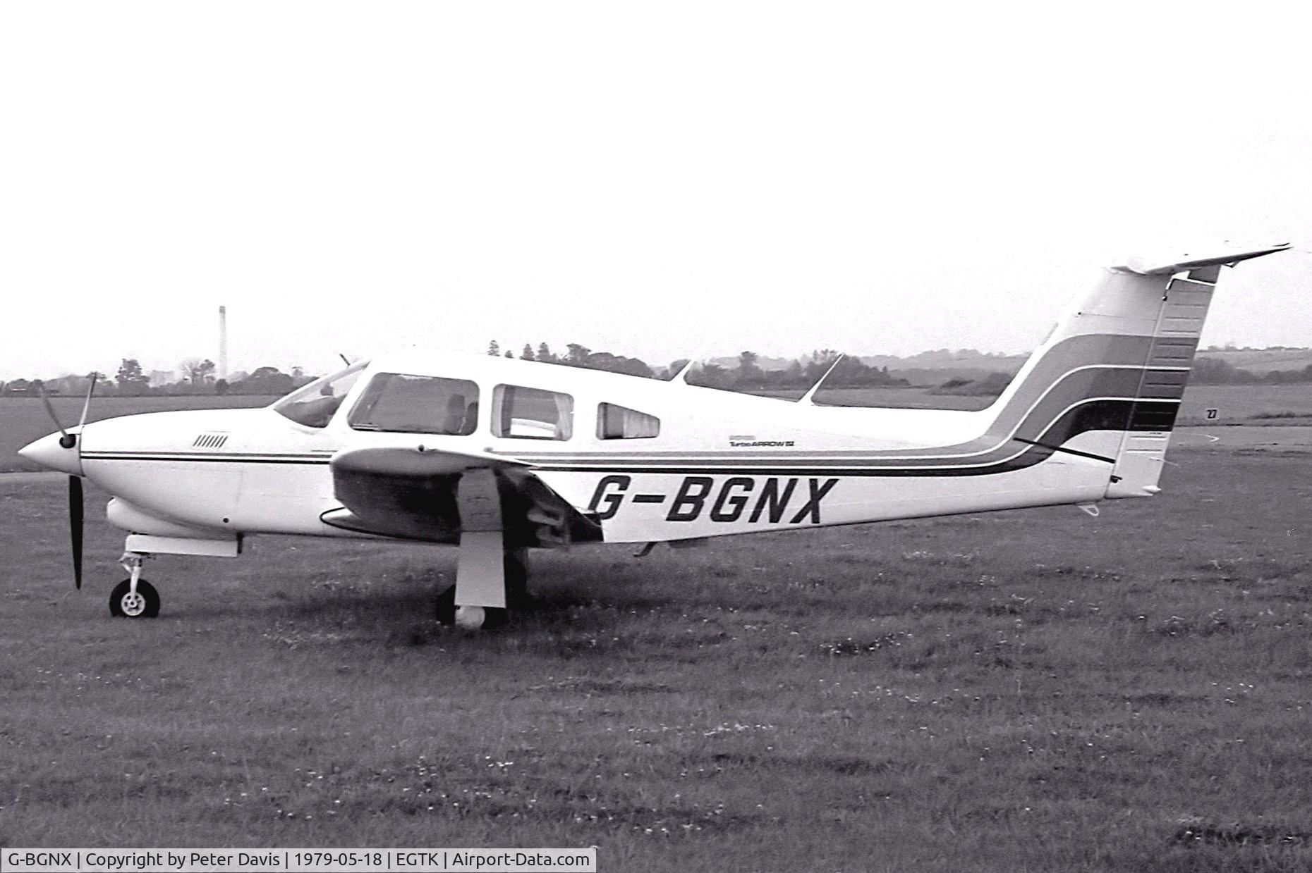 G-BGNX, 1979 Piper PA-28RT-201T Turbo Arrow IV Arrow IV C/N 28R-7931051, 1979 Piper PA-28RT-201T Turbo Arrow IV