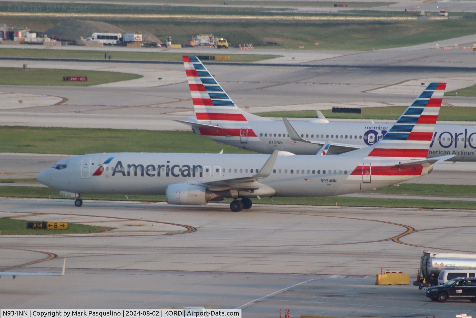 N934NN, 2013 Boeing 737-823 C/N 33489, Boeing 737-823