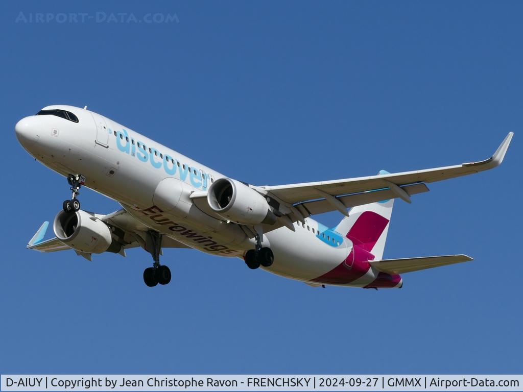 D-AIUY, 2016 Airbus A320-214 C/N 7355, Frankfurt (FRA)	Marrakesh (RAK)	4Y202