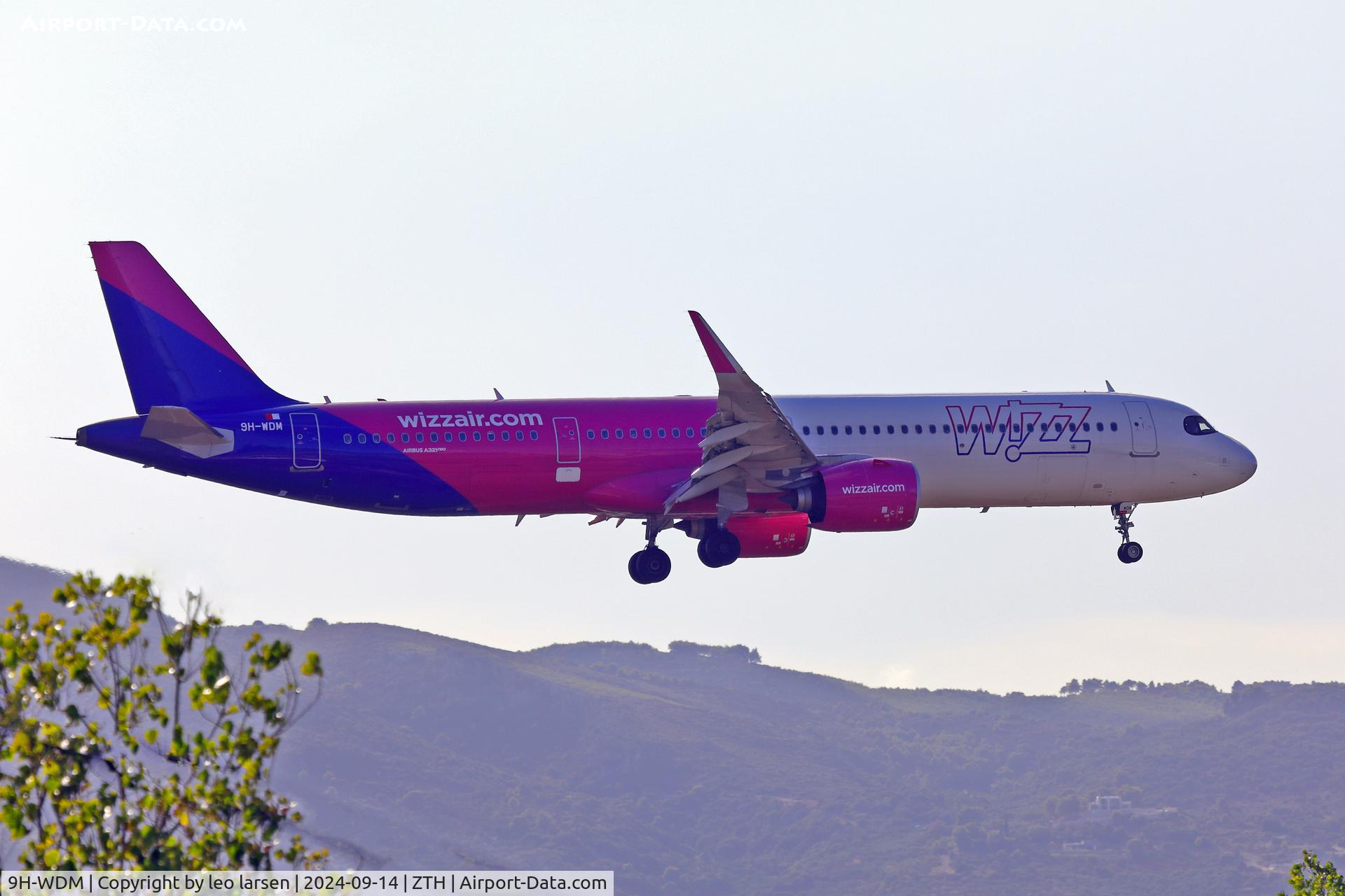 9H-WDM, 2023 Airbus A321-271 NX C/N 11273, Zakynthos 14.9.2024