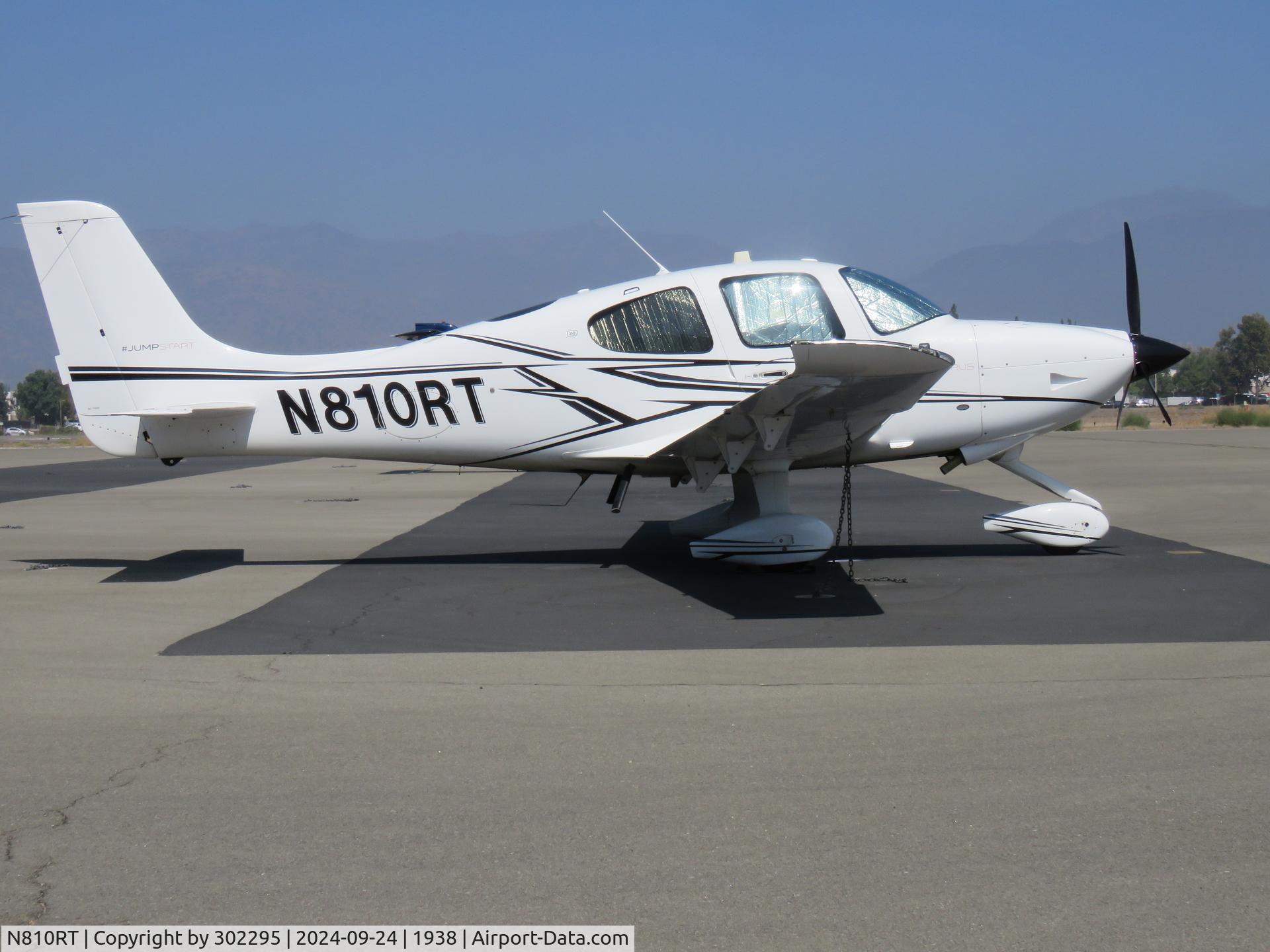 N810RT, 2021 Cirrus SR20 G6 C/N 2718, Parked