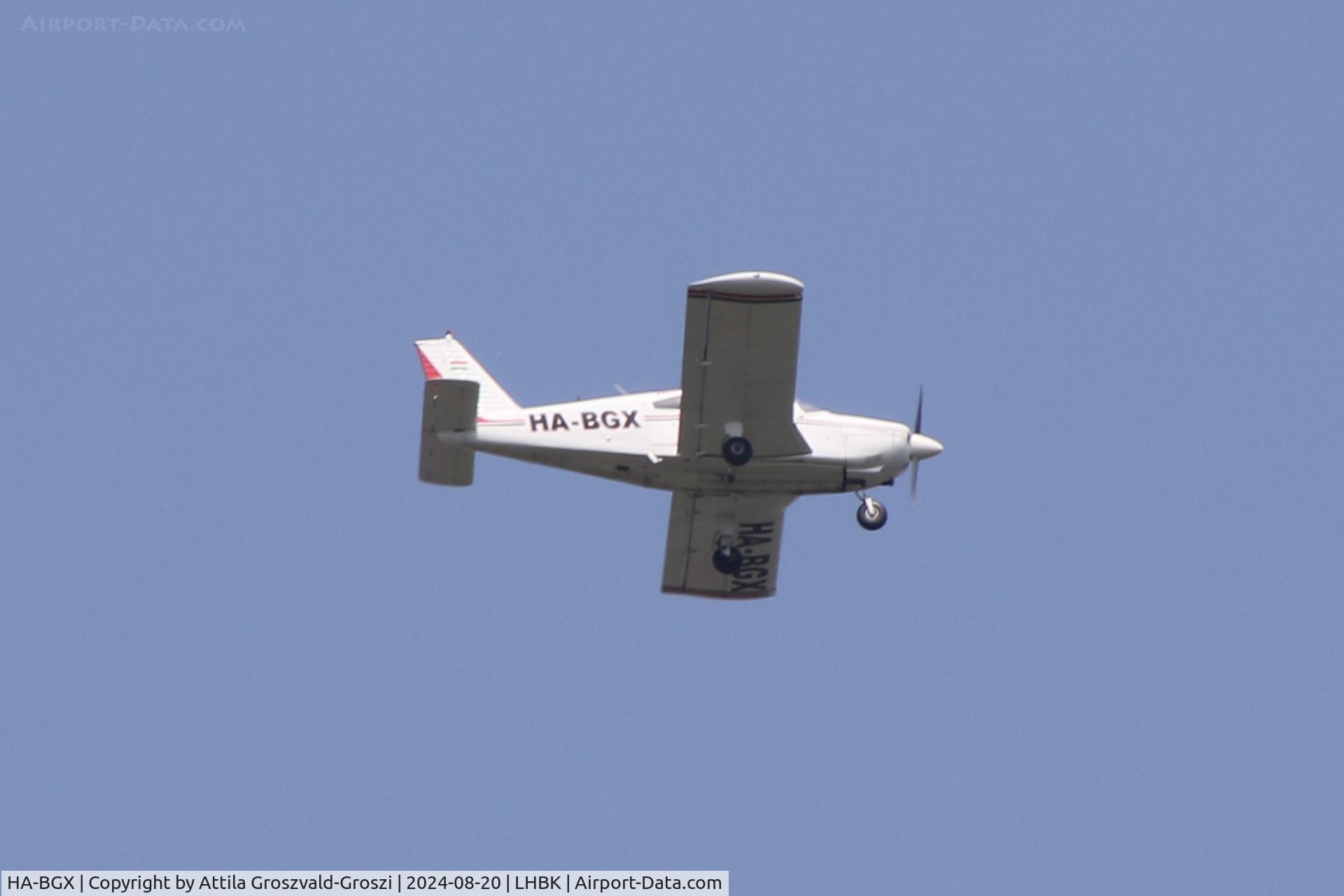 HA-BGX, 1968 Piper PA-28-180 Cherokee C/N 28-4987, LHBK - Balatonkeresztúr Airport, Hungary