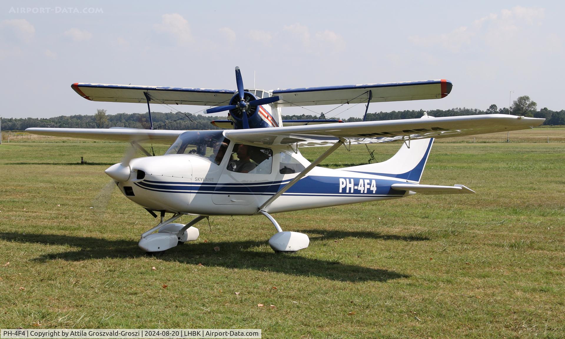 PH-4F4, 2010 AirLony Skylane C/N 74, LHBK - Balatonkeresztúr Airport, Hungary