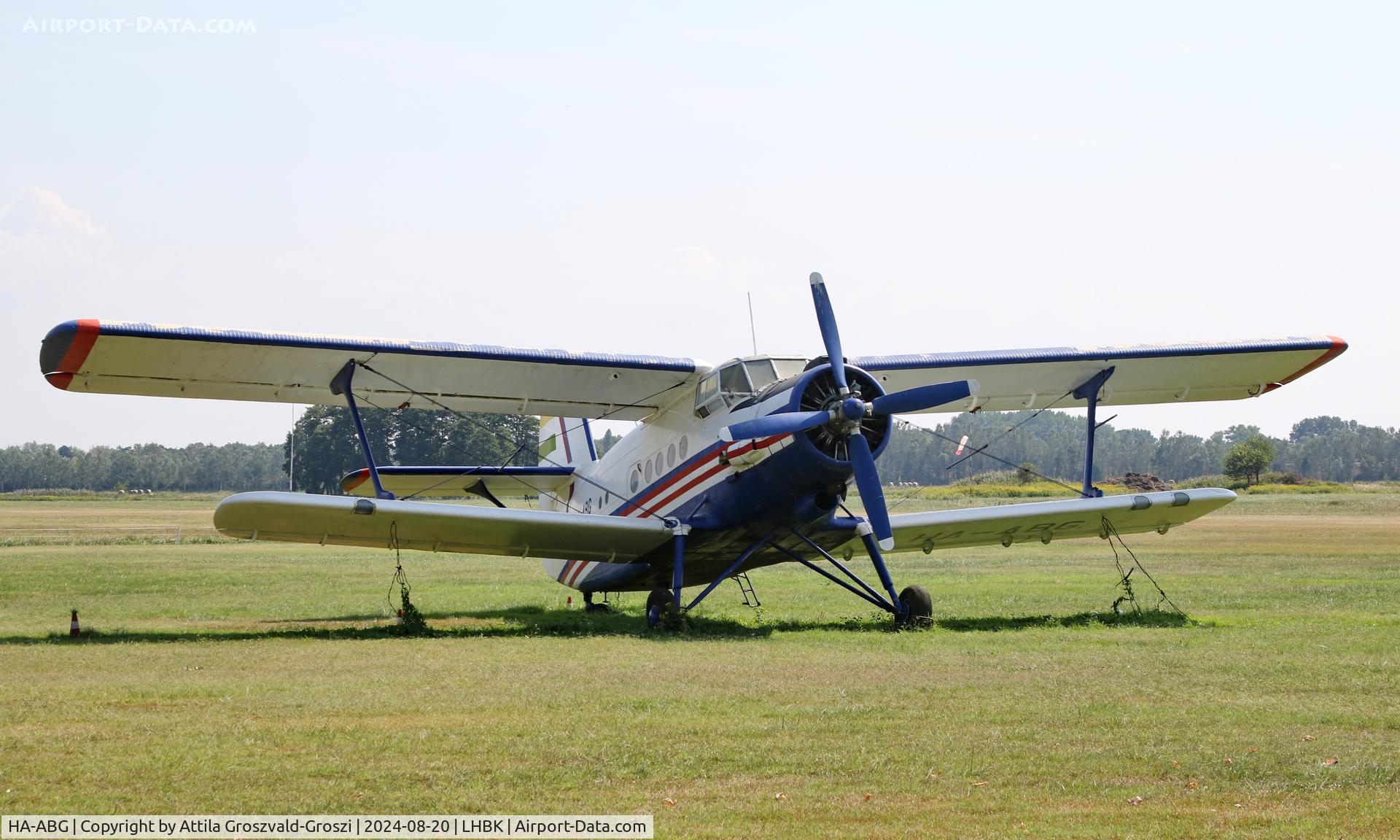 HA-ABG, 1973 PZL-Mielec An-2P C/N 1G151-13, LHBK - Balatonkeresztúr Airport, Hungary