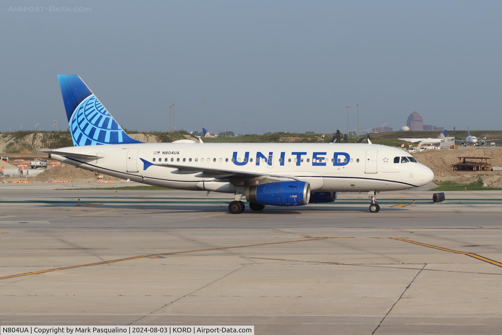 N804UA, 1997 Airbus A319-131 C/N 759, Airbus A319-131