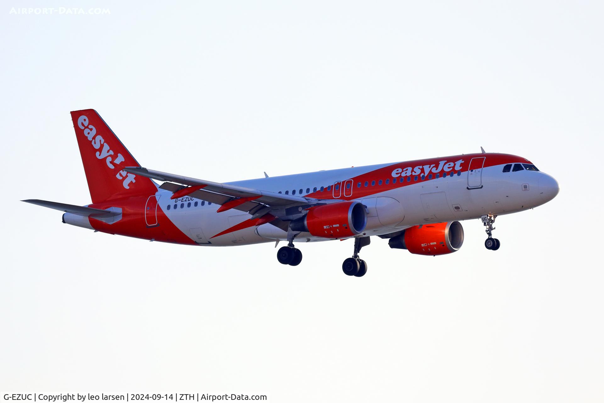 G-EZUC, 2011 Airbus A320-214 C/N 4591, Zakynthos 14.9.2024