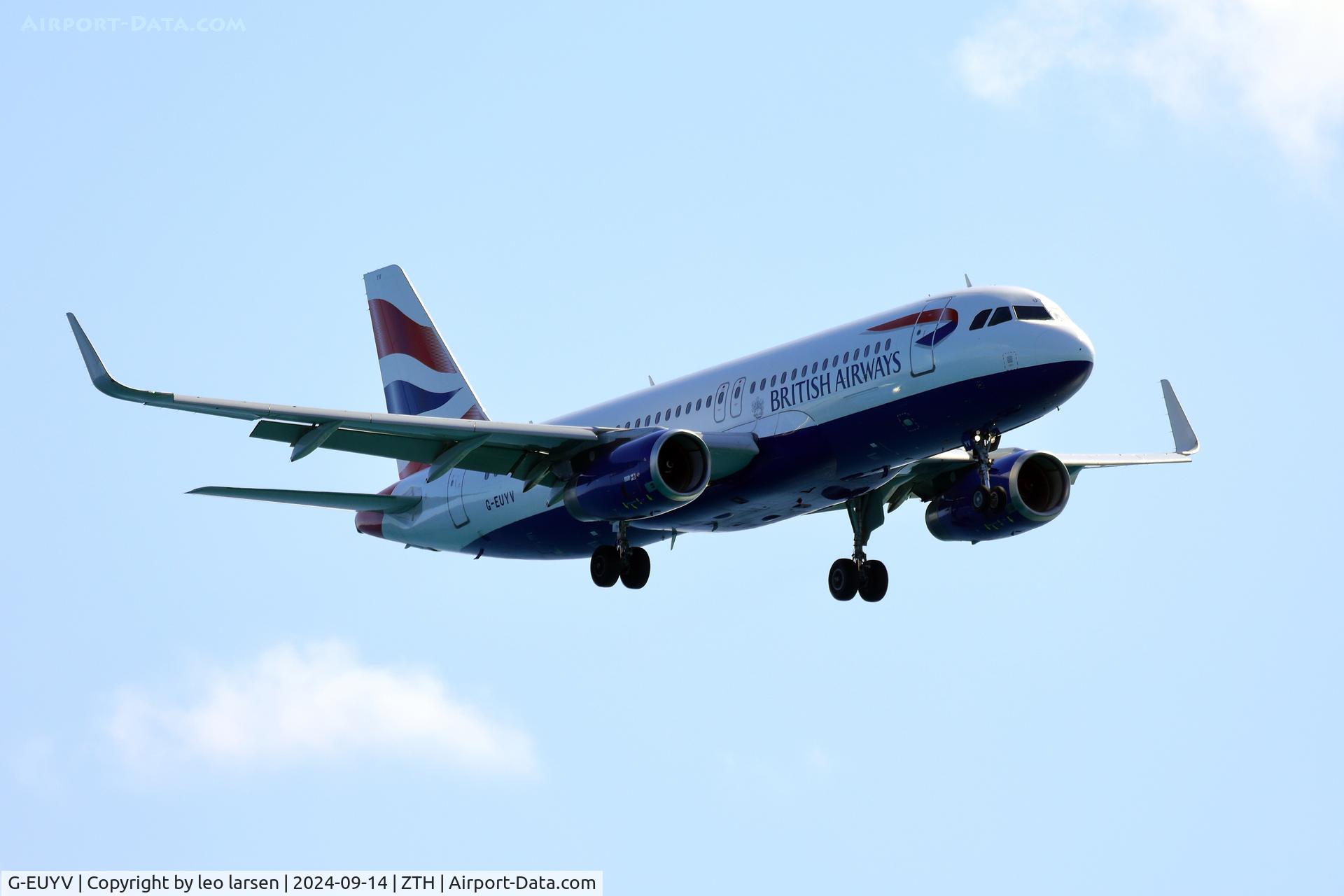 G-EUYV, 2014 Airbus A320-232 C/N 6091, Zakynthos 14.9.2024