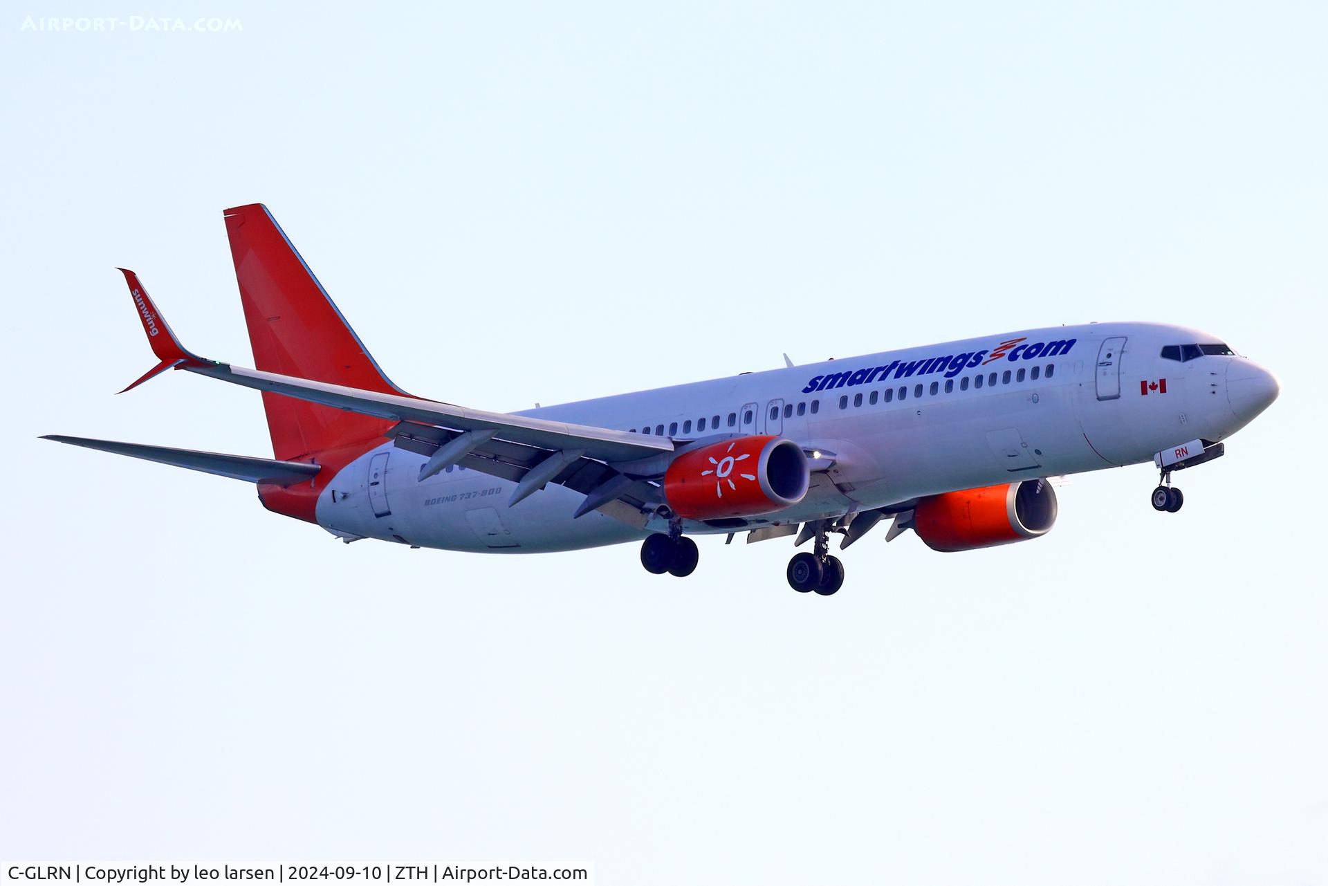 C-GLRN, 2017 Boeing 737-8SH(W) C/N 41353, Zakynthos 10.9.2024