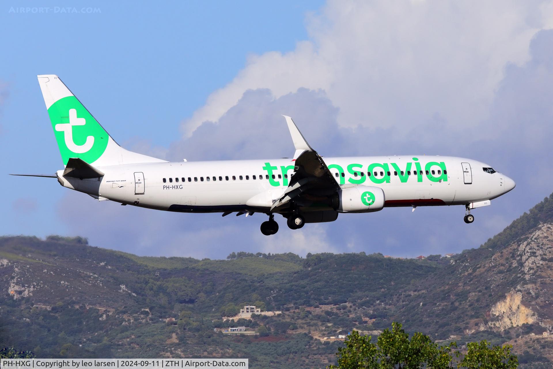 PH-HXG, 2017 Boeing 737-8K2 C/N 41355, Zakynthos 11.9.2024
