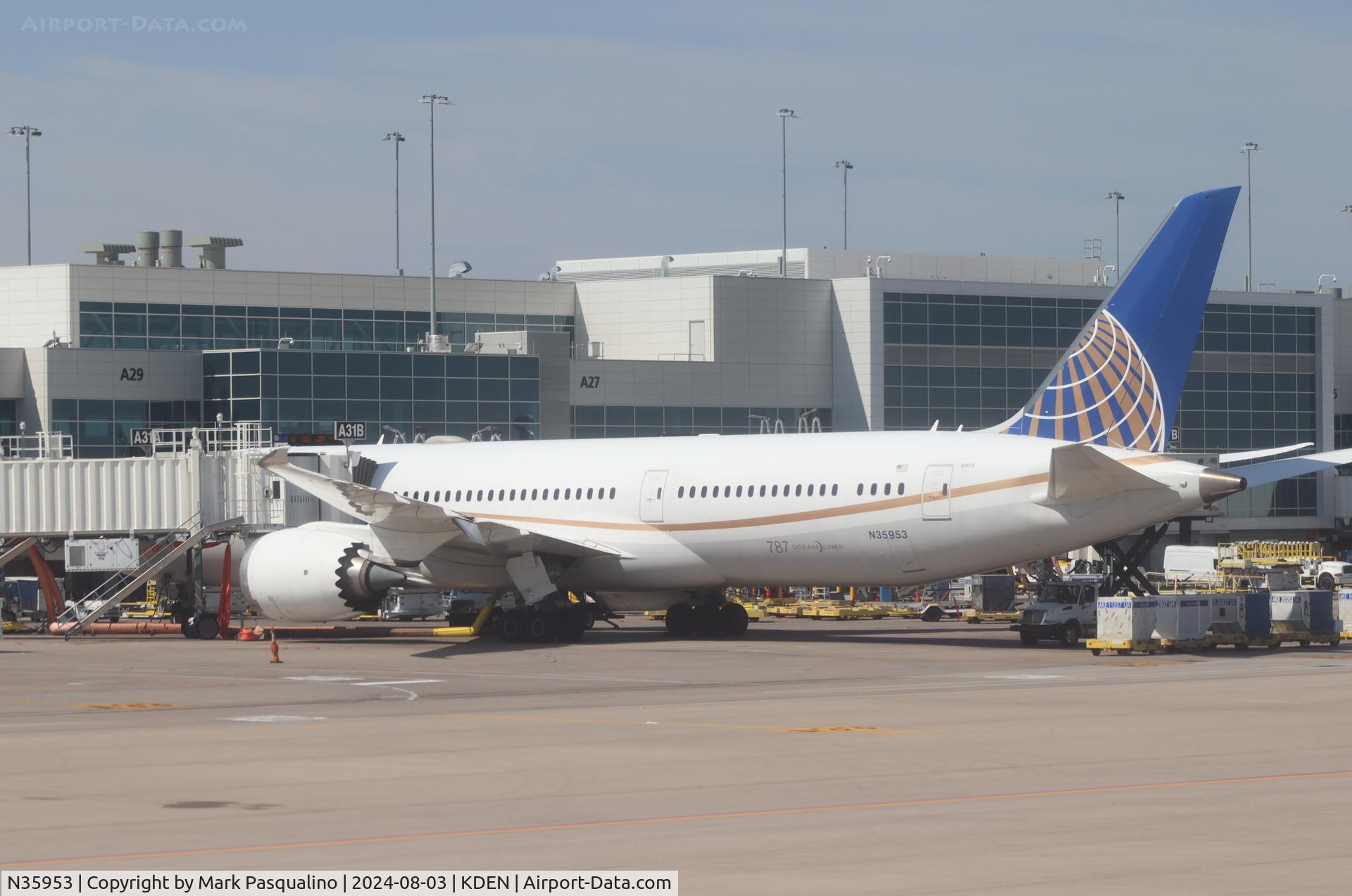 N35953, 2015 Boeing 787-9 Dreamliner C/N 36404, Boeing 787-9 Dreamliner