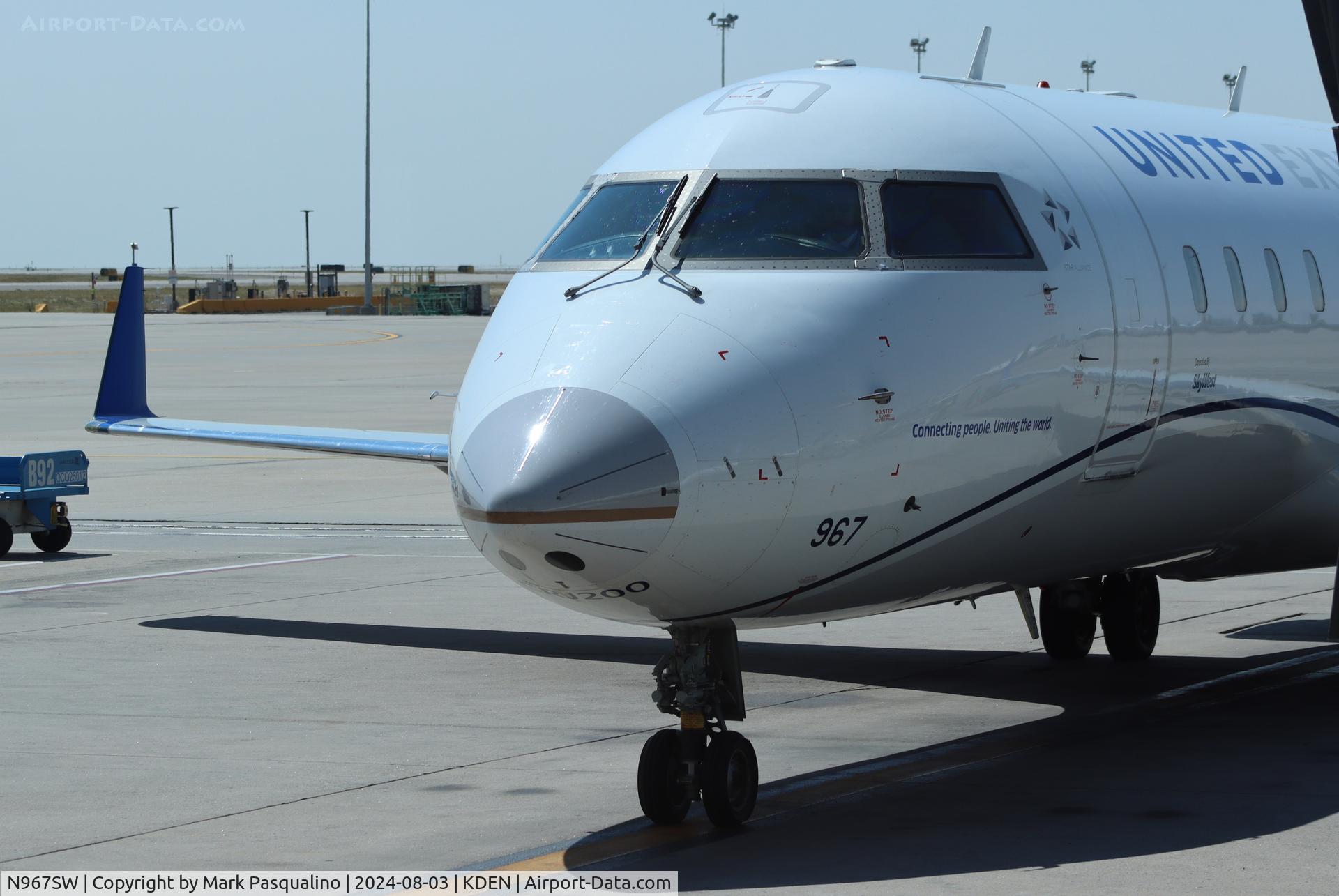 N967SW, 2003 Bombardier CRJ-200ER (CL-600-2B19) C/N 7872, CL-600-2B19