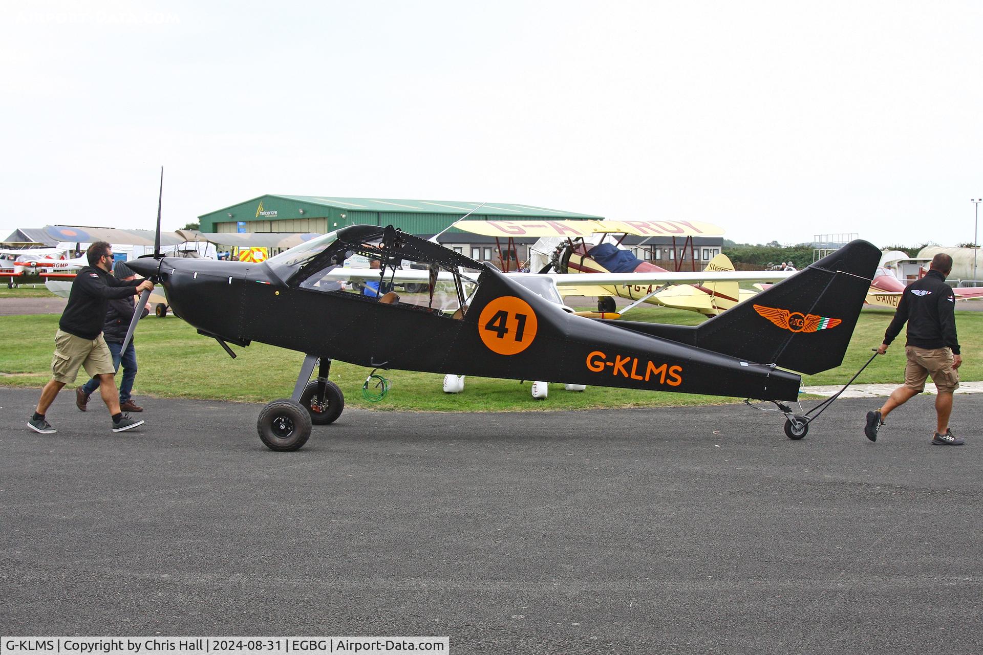 G-KLMS, 2023 Groppo Trail C/N LAA 372-15883, LAA Rally 2024, Leicester