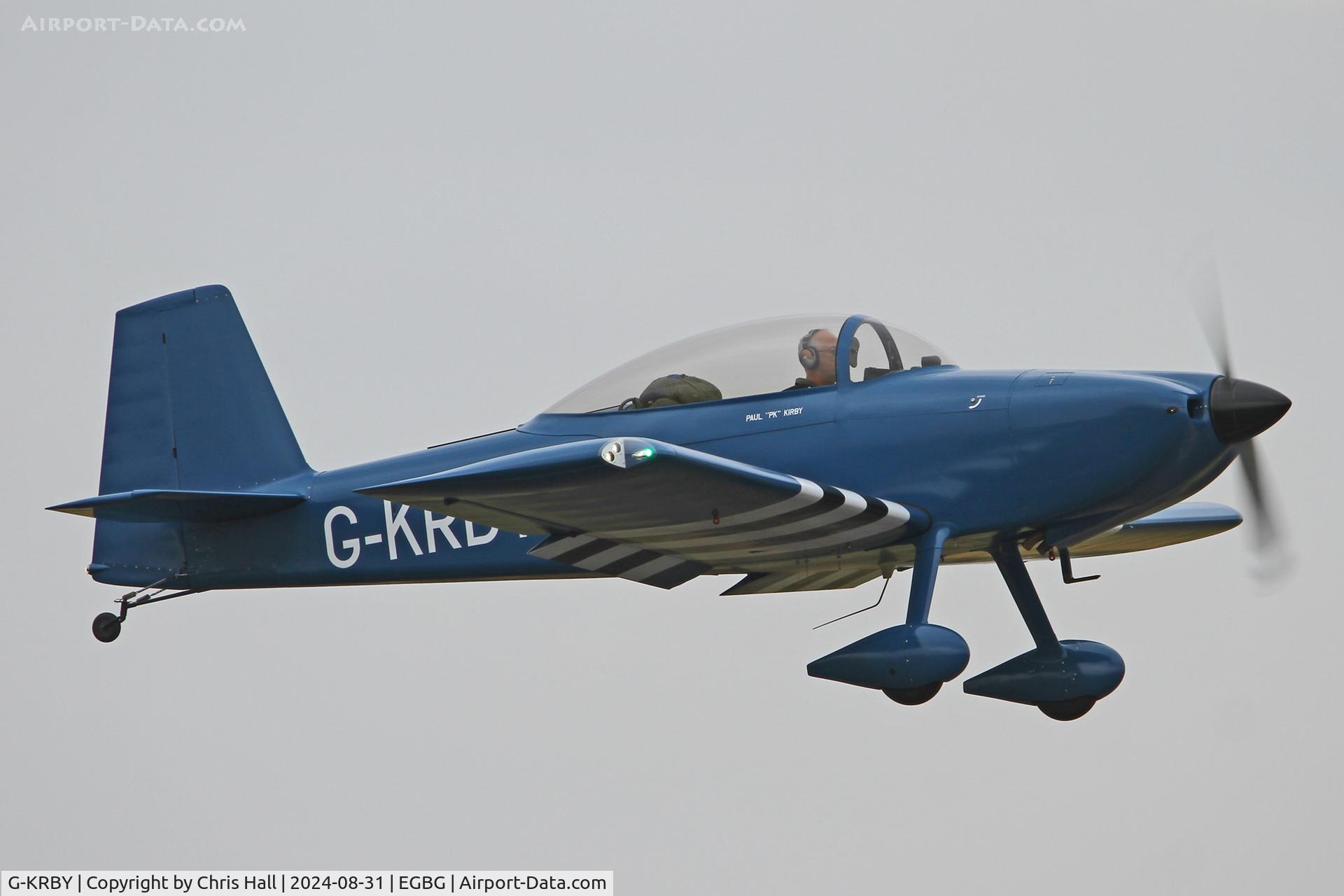 G-KRBY, 2017 Vans RV-8 C/N LAA 303-15238, LAA Rally 2024, Leicester