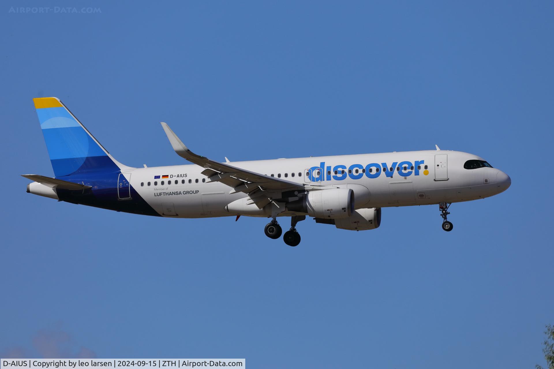 D-AIUS, 2016 Airbus A320-214 C/N 7024, Zakynthos 15.9.2024