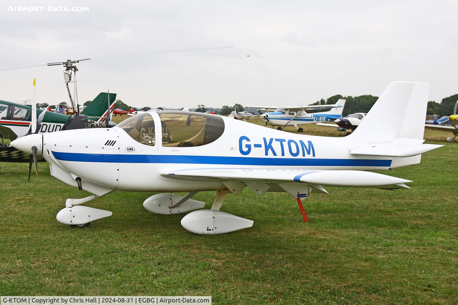 G-KTOM, 2001 Europa XS C/N PFA247-13303, LAA Rally 2024, Leicester