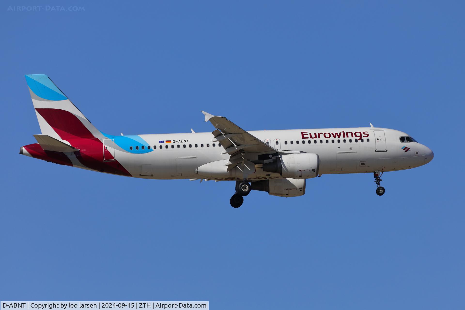 D-ABNT, 2005 Airbus A320-214 C/N 2562, Zakynthos 15.9.2024