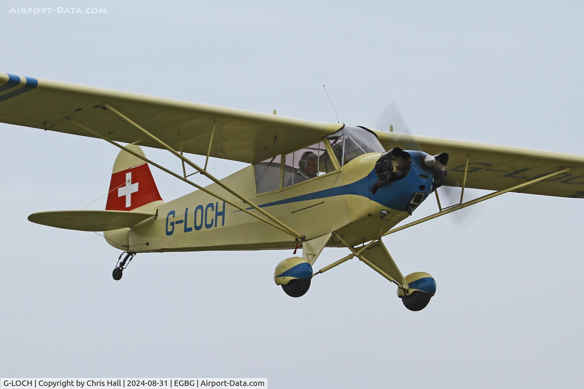 G-LOCH, 1944 Piper L-4J Grasshopper (J3C-65D) C/N 12687, LAA Rally 2024, Leicester