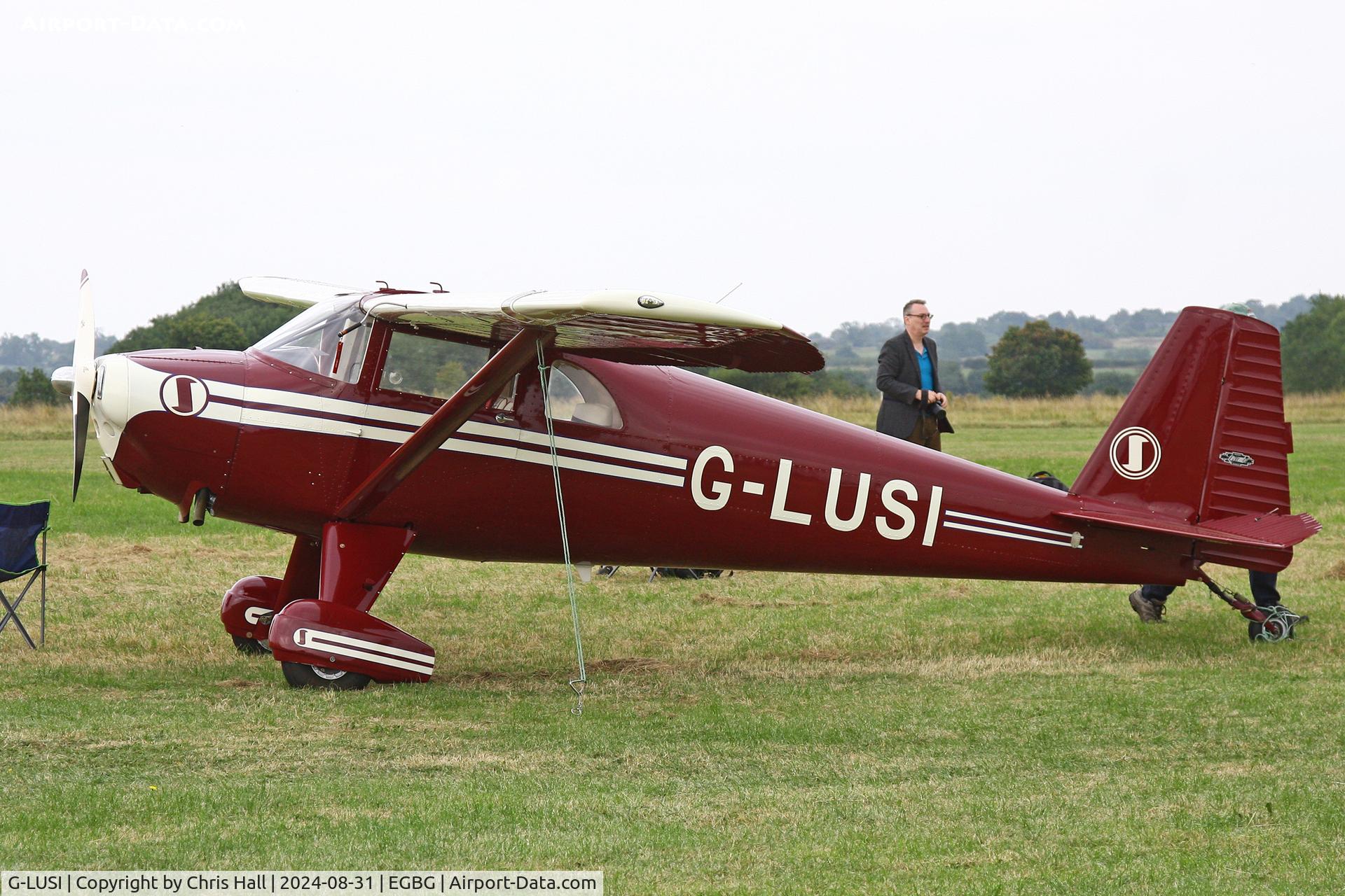 G-LUSI, 1951 Luscombe 8F Silvaire C/N 6770, LAA Rally 2024, Leicester