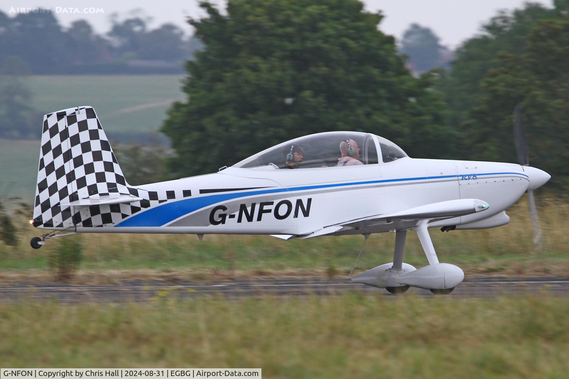 G-NFON, 2011 Vans RV-8 C/N LAA 303-14921, LAA Rally 2024, Leicester