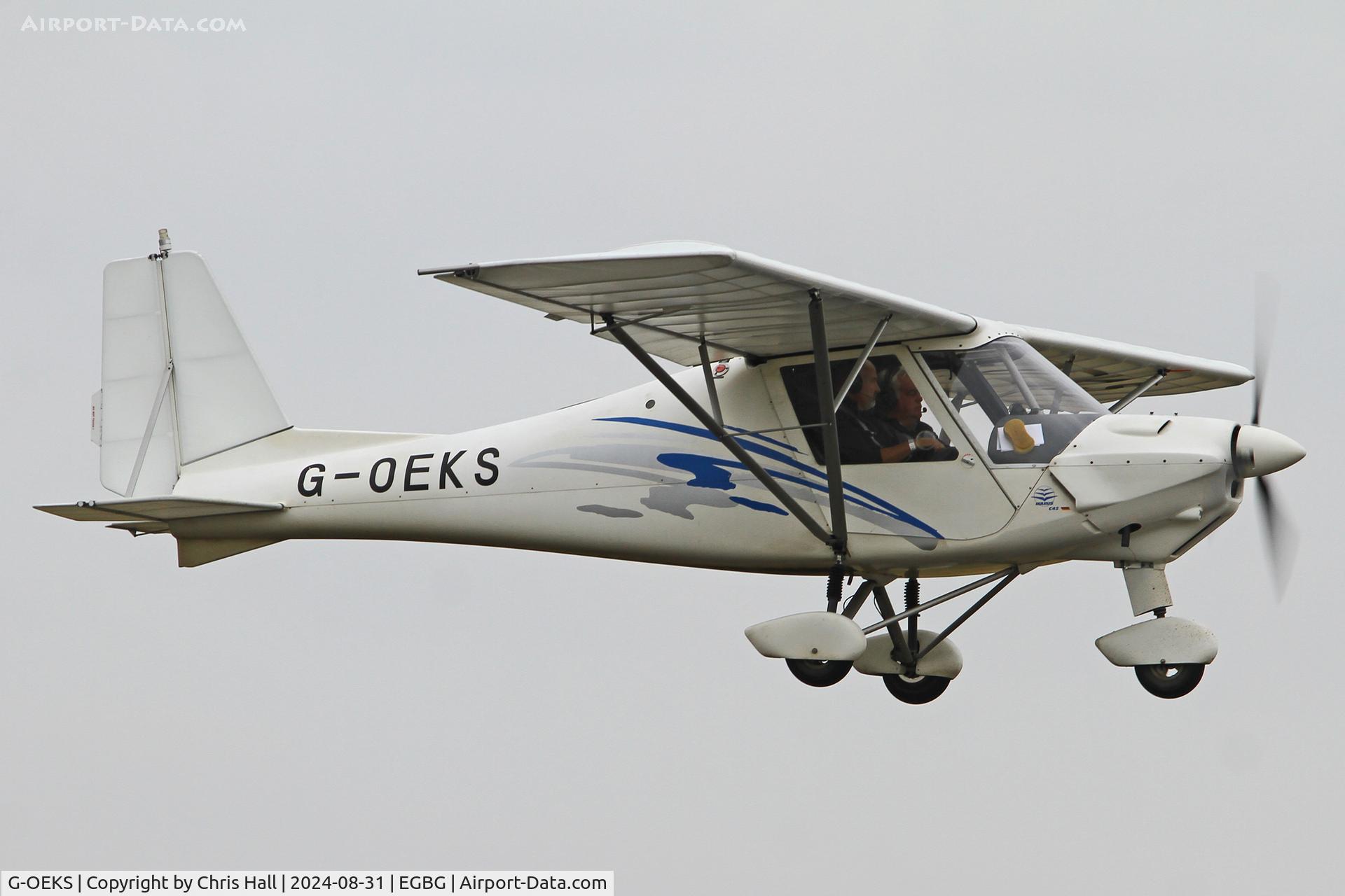G-OEKS, 2008 Comco Ikarus C42 FB80 C/N 0807-6981, LAA Rally 2024, Leicester