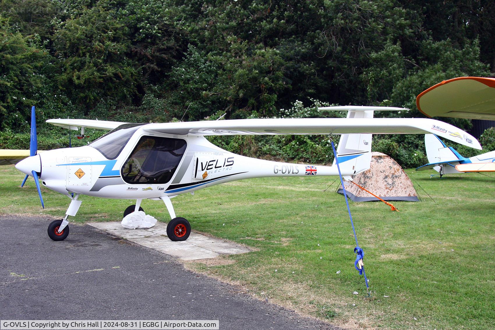 G-OVLS, 2021 Pipistrel Virus SW 128 (Velis Electro) C/N VSW1280060, LAA Rally 2024, Leicester
