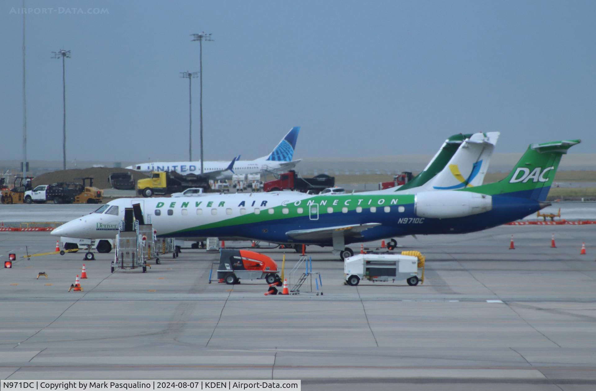 N971DC, 2004 Embraer ERJ-145LR (EMB-145LR) C/N 14500821, EMB-145LR